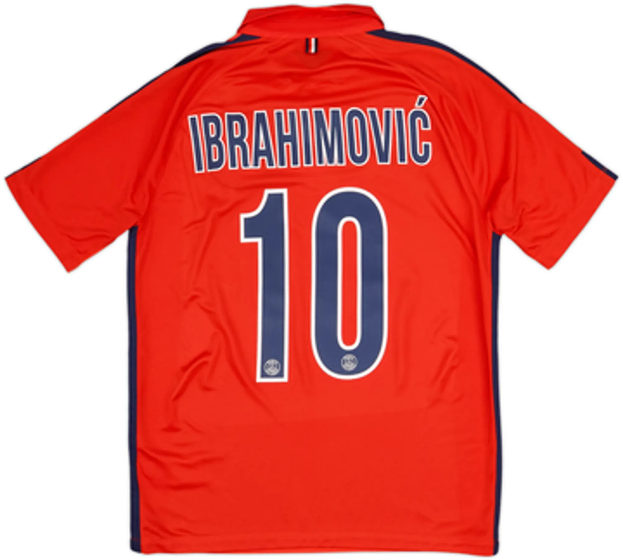 2014-15 Paris Saint-Germain Third Shirt Ibrahimovic #10 - 8/10 - (M)