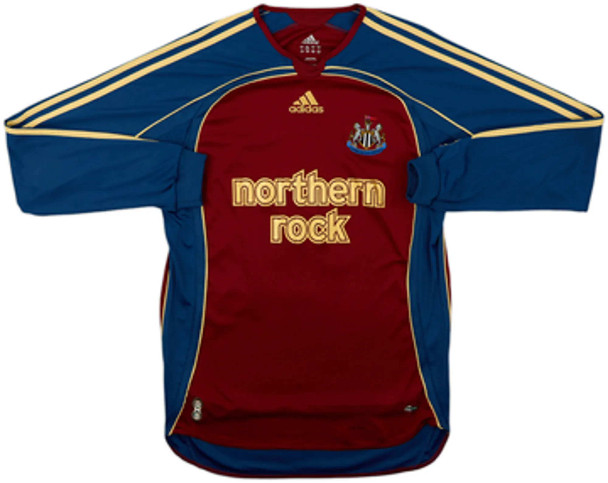 2006-07 Newcastle Away L/S Shirt Solano #4 - 6/10 - (S)