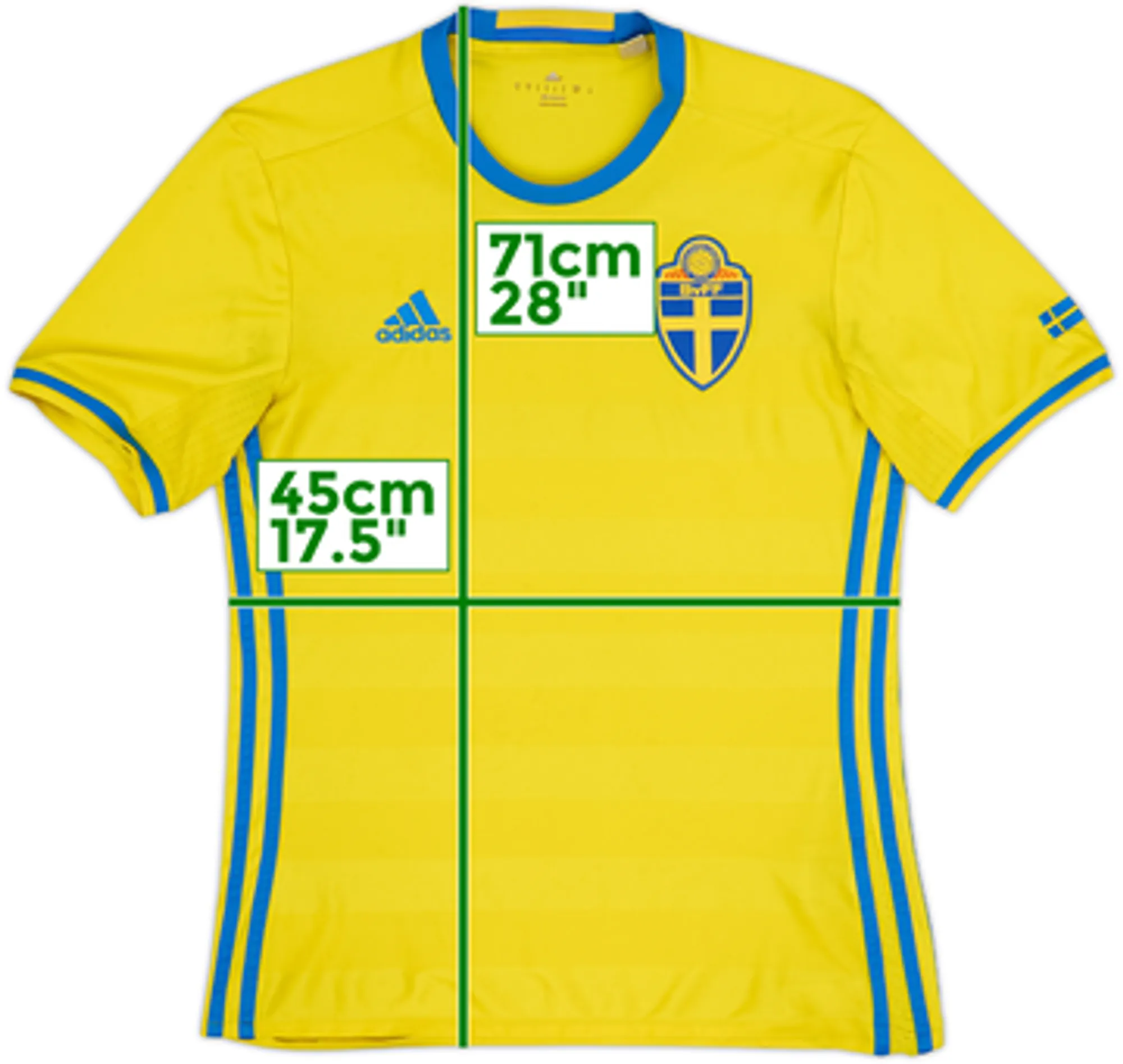2016-17 Sweden Home Shirt - 4/10 - (S)