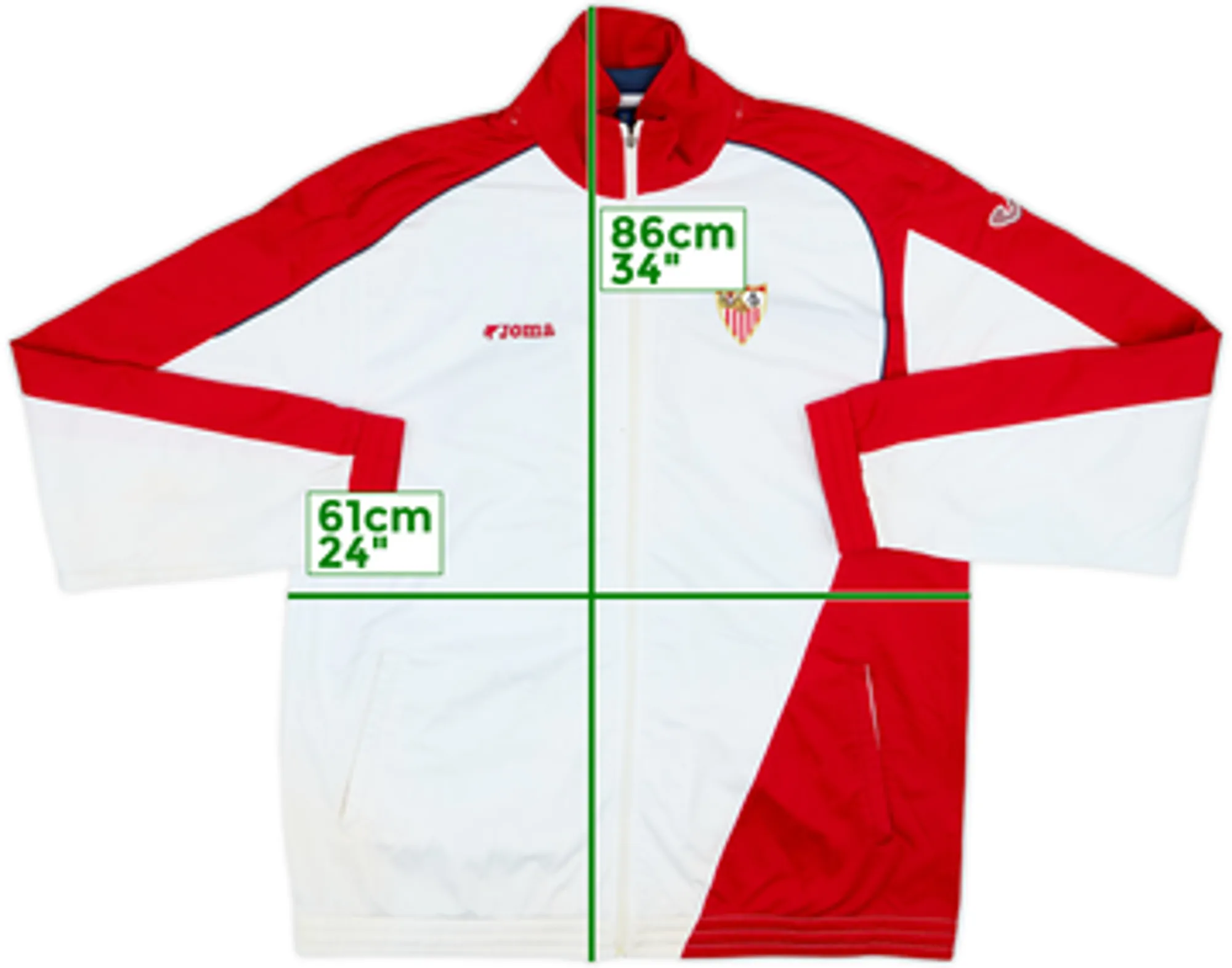 2005-06 Sevilla Joma Track Jacket - 7/10 - (XL)