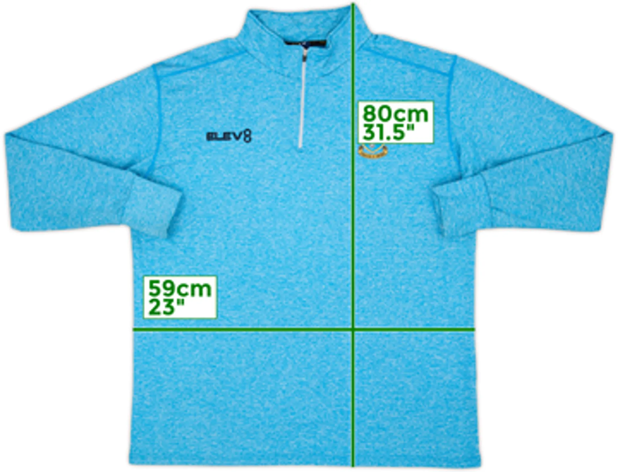 2019-20 Sheffield Wednesday Elev8 1/4 Zip Drill Top - 9/10 - (XXL)