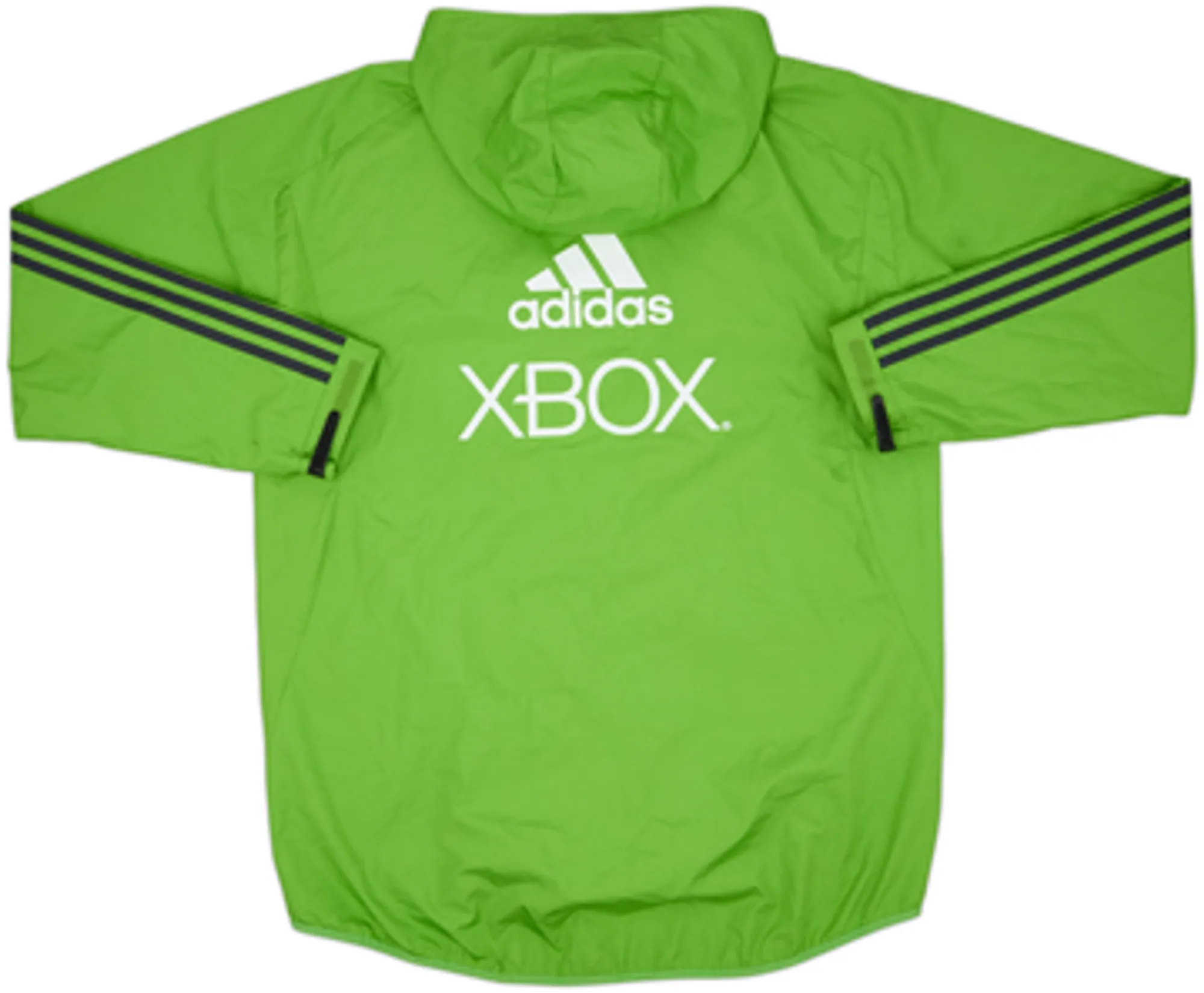 2012 Seattle Sounders adidas Hooded Rain Jacket - 9/10 - (XXL)