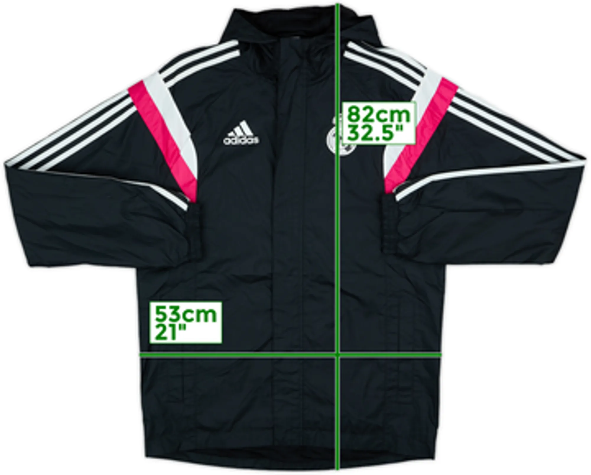 2014-15 Real Madrid adidas Rain Jacket - 8/10 - (S)