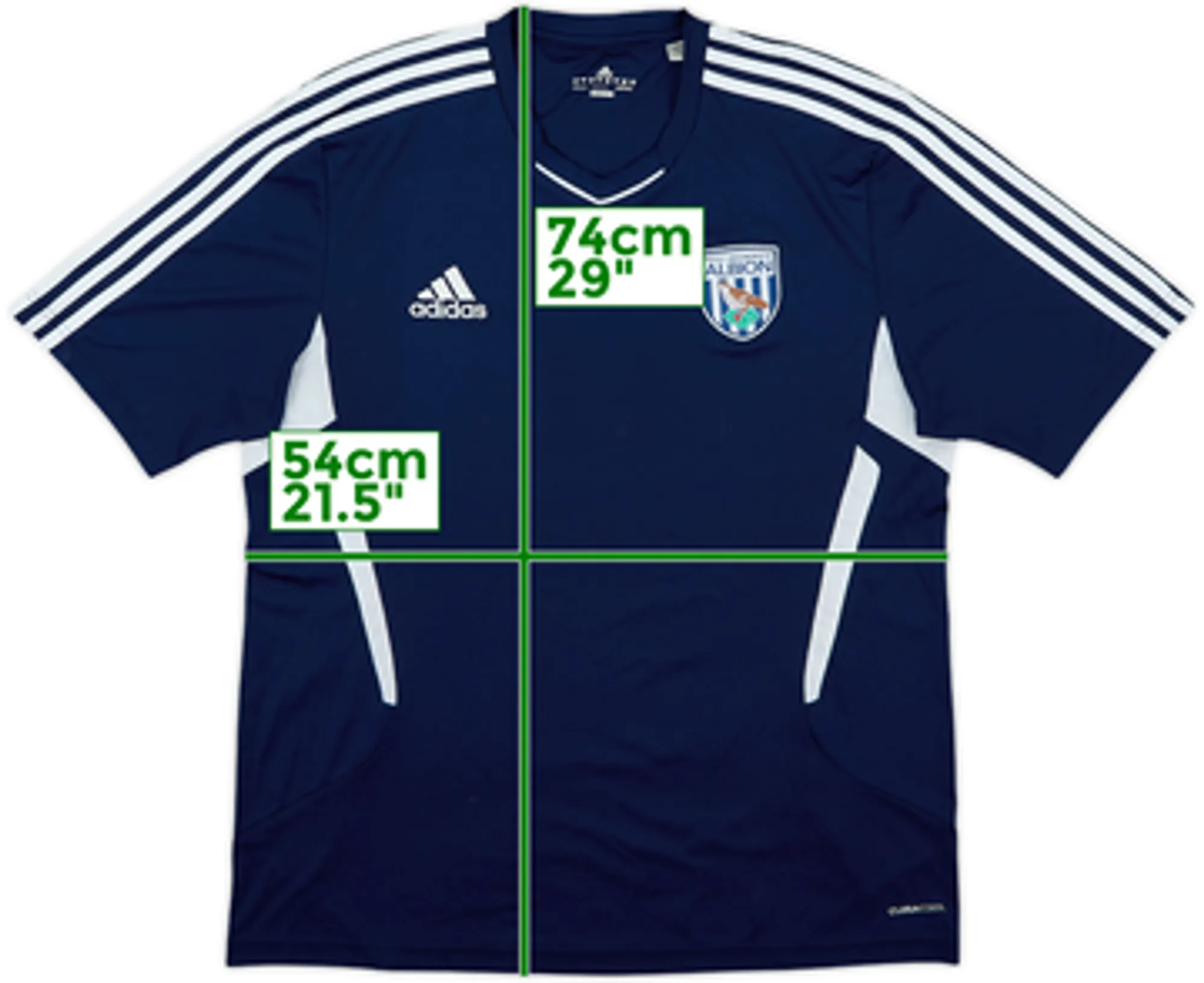 2010-11 West Brom adidas Training Shirt - 7/10 - (L)