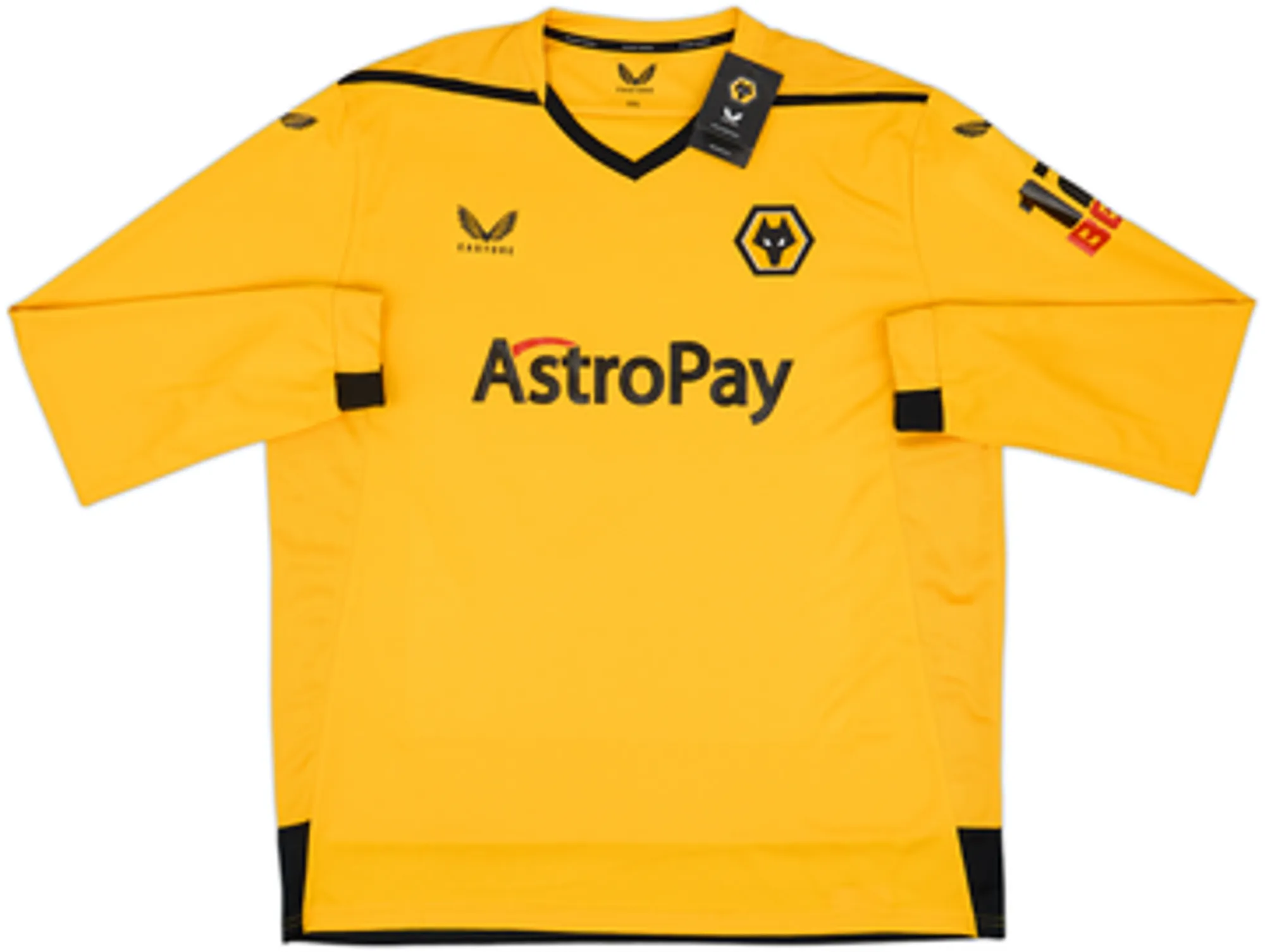 2022-23 Wolves Home L/S Shirt Neves #8 (XXL)