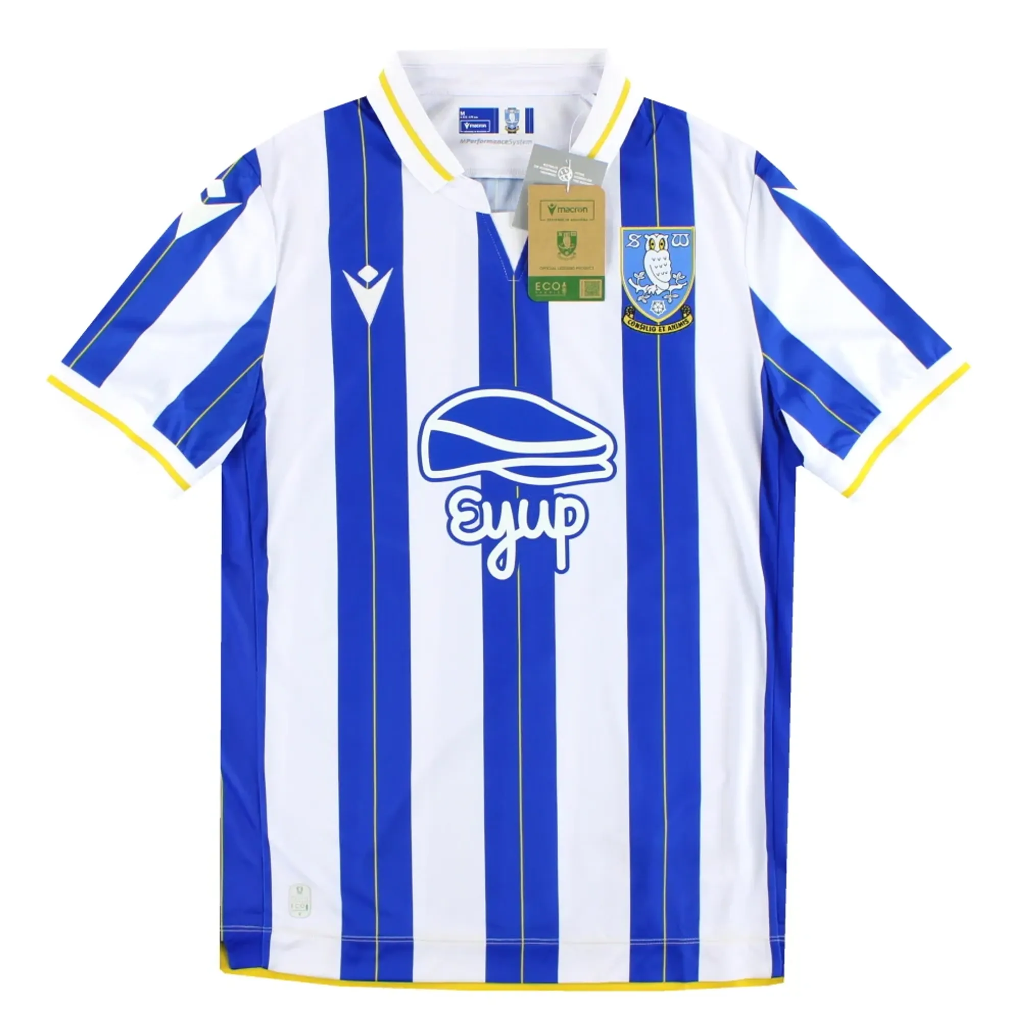 2023-24 Sheffield Wednesday Macron Home Shirt *BNIB* - Sheffield Wednesday / BNIB 