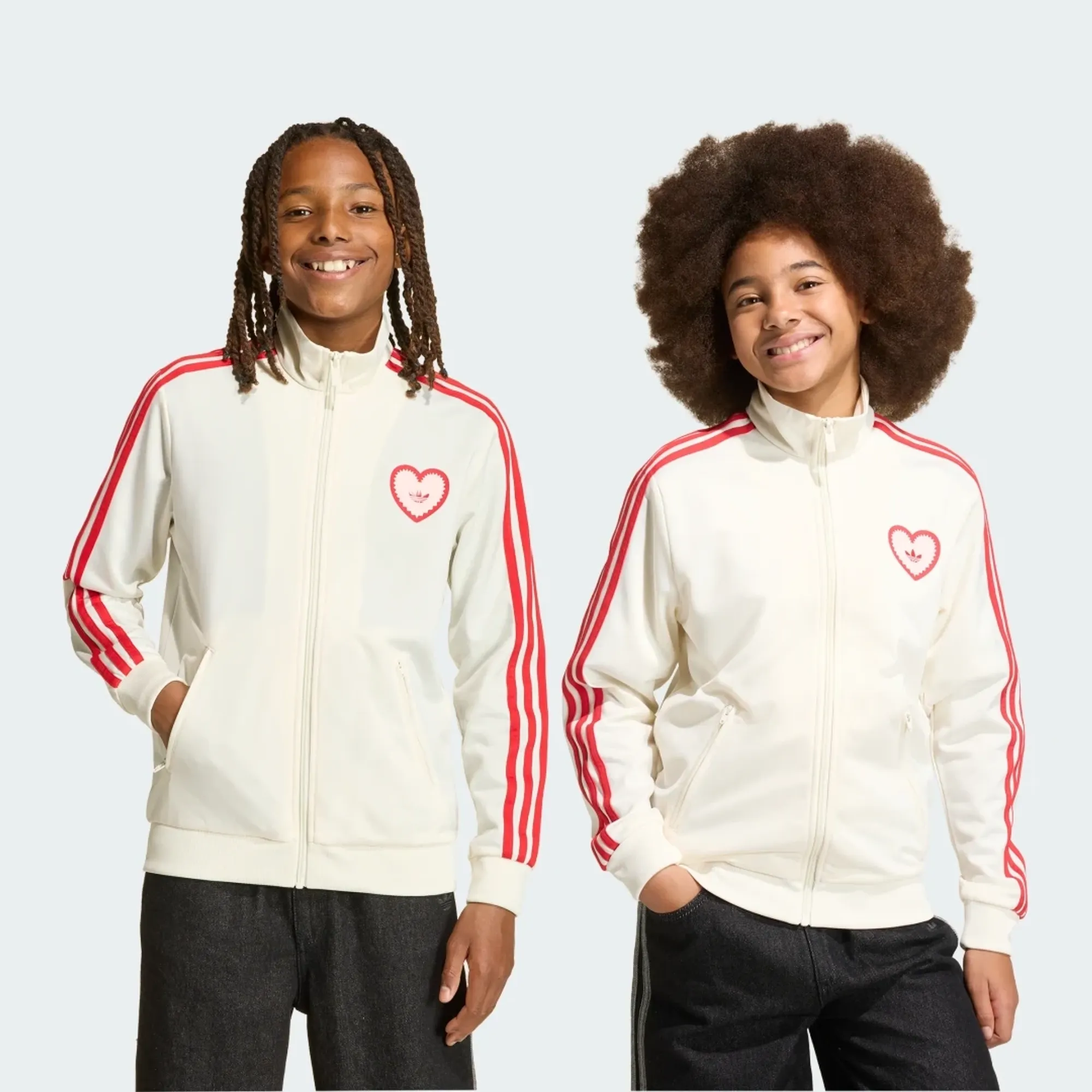adidas FIREBIRD LOOSE TRACK TOP HEART