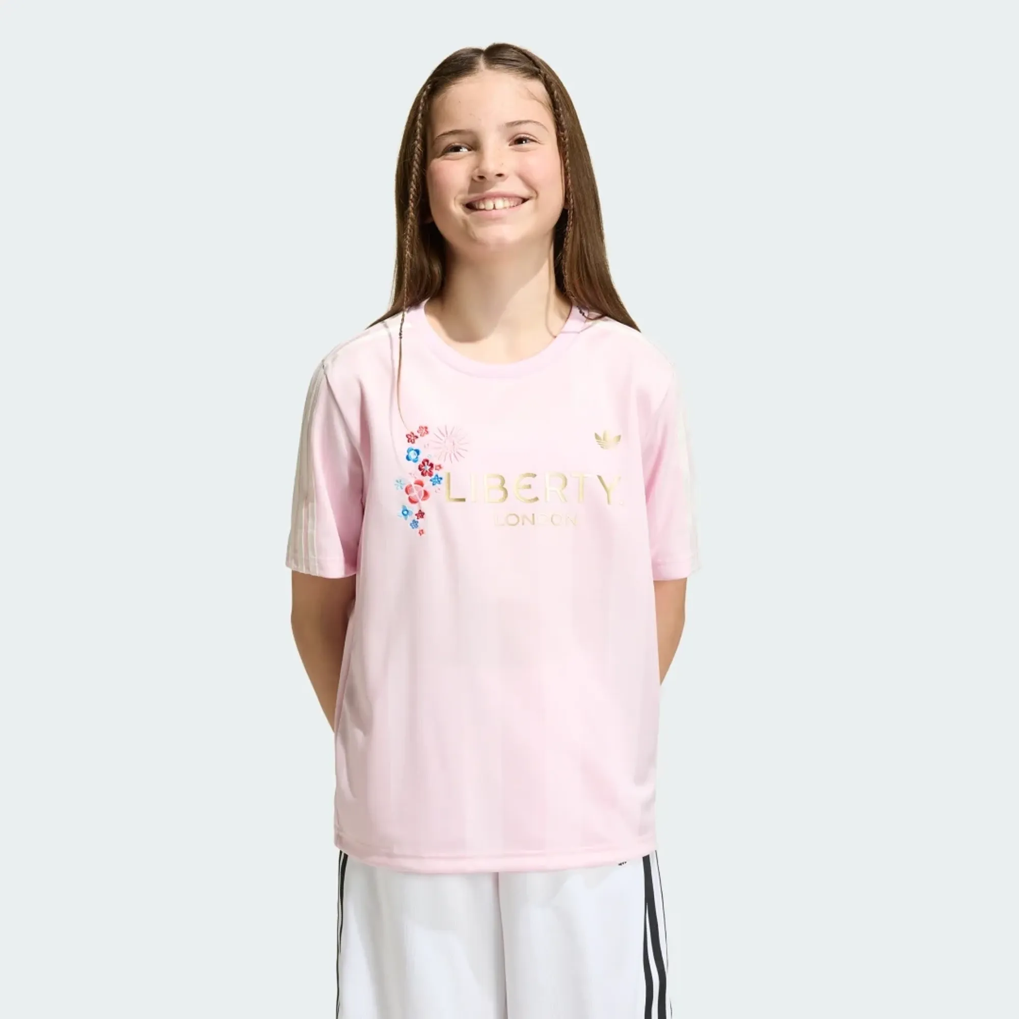 adidas 3 STRIPES SLIM T-Shirt HEART