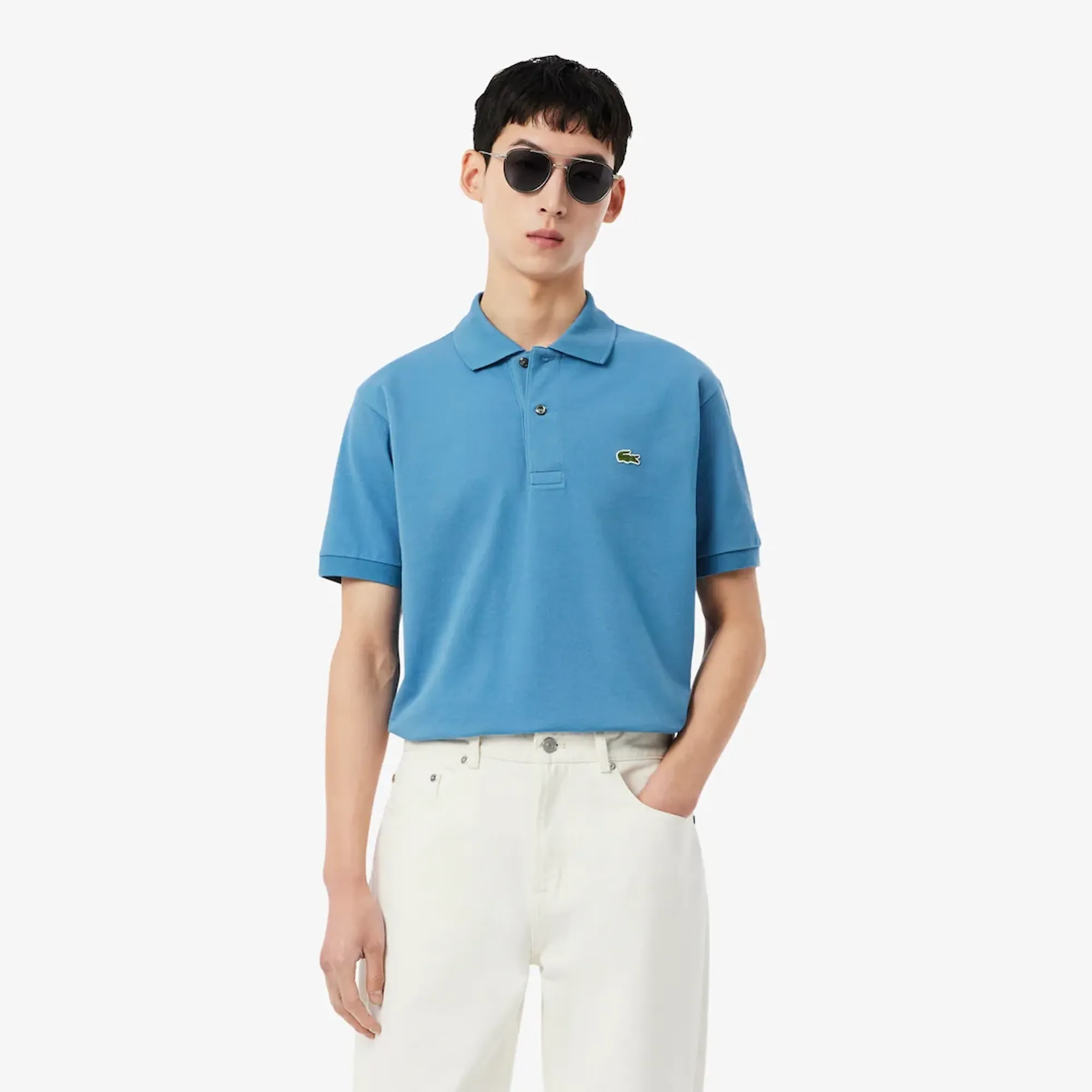 Lacoste Classic Fit L.12.12 Original Polo Shirt - Sky Blue