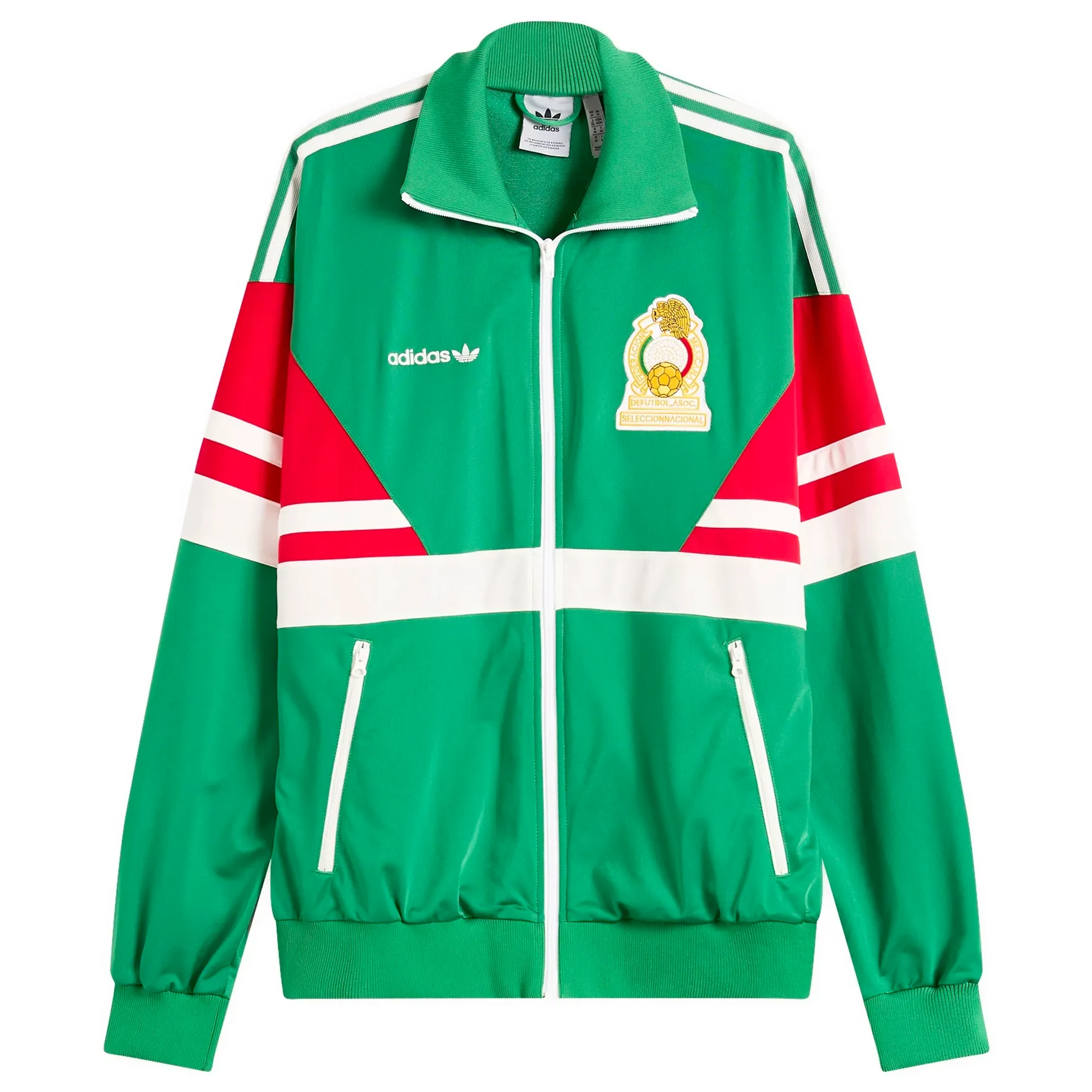 Adidas Men's Mexico Track Top 1986 Track Top Green