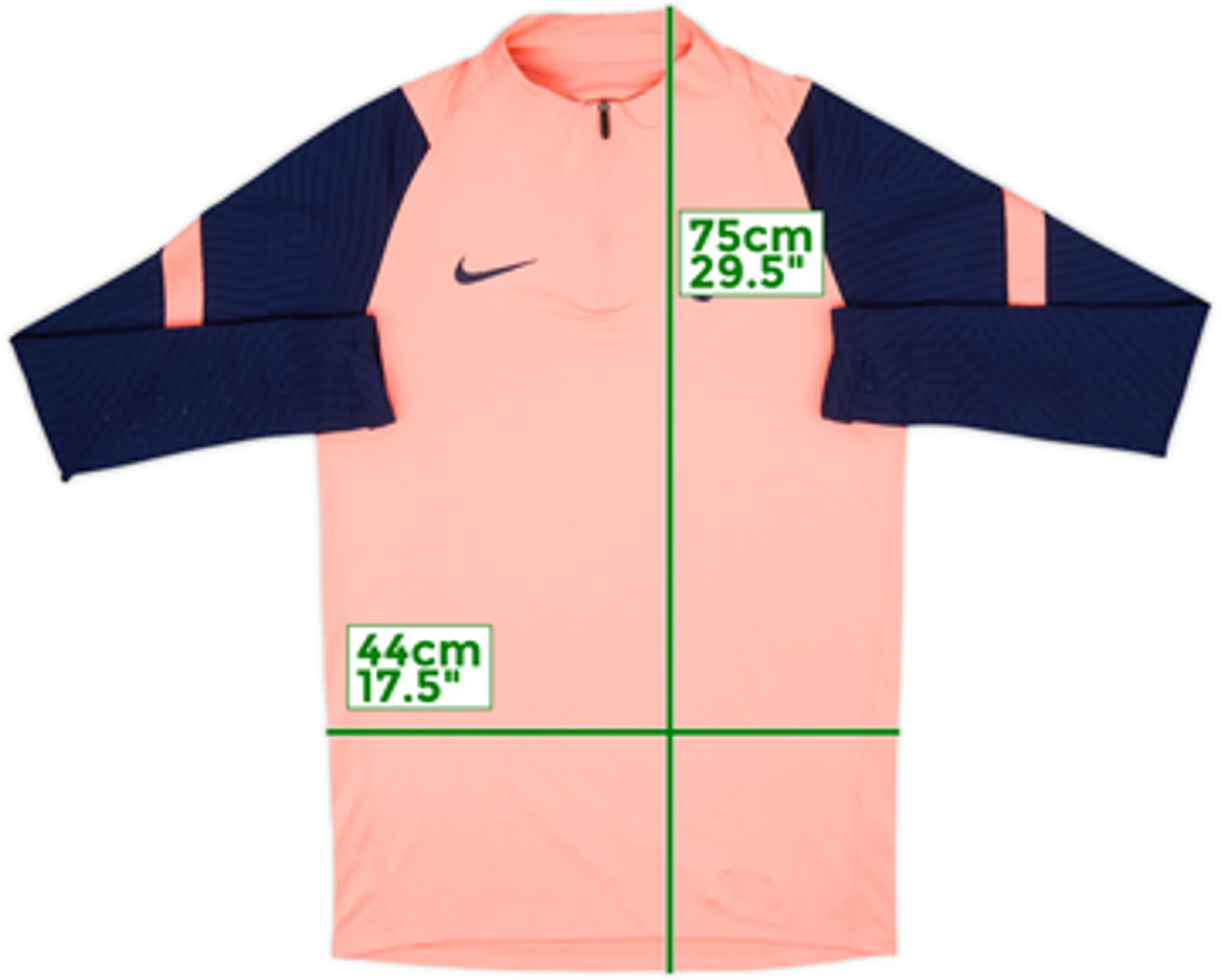 2020-21 Tottenham Nike 1/4 Zip Drill Top - 6/10 - (L)