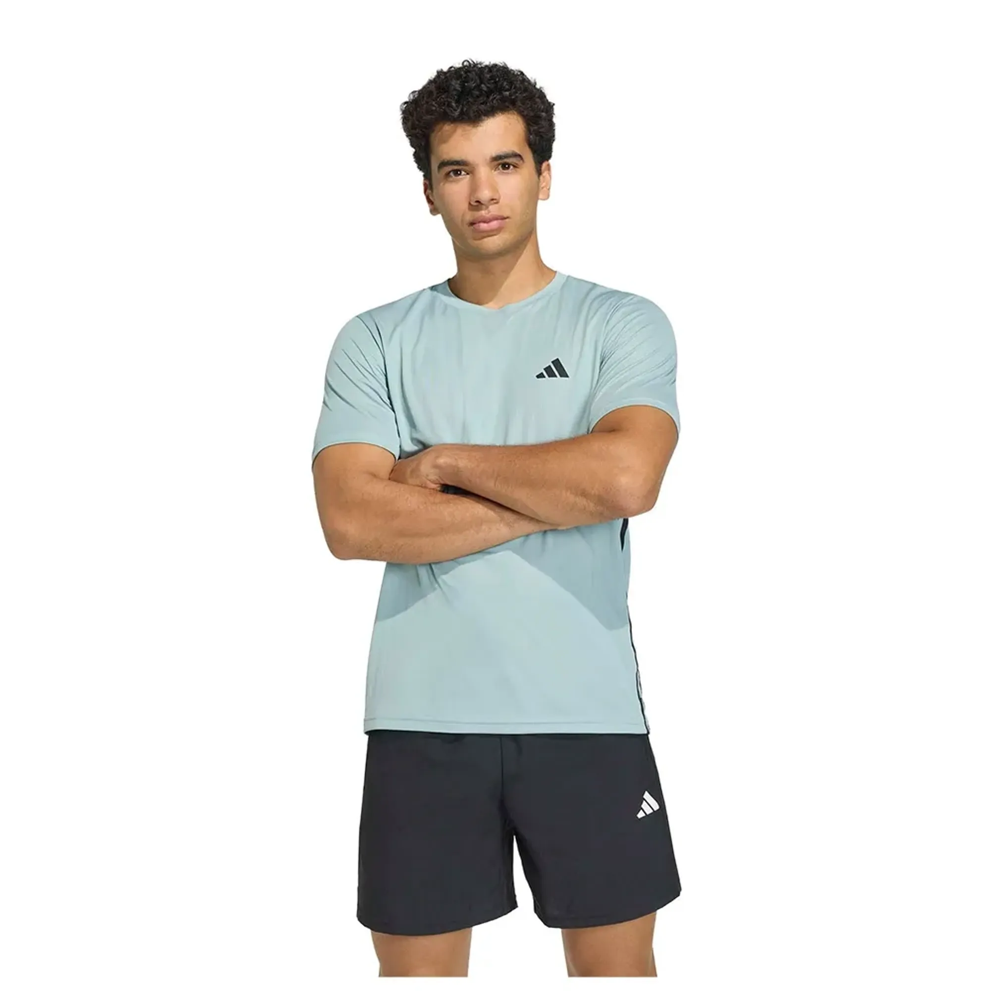 Adidas Workout Essentials Base 3 Stripes Short Sleeve T-shirt