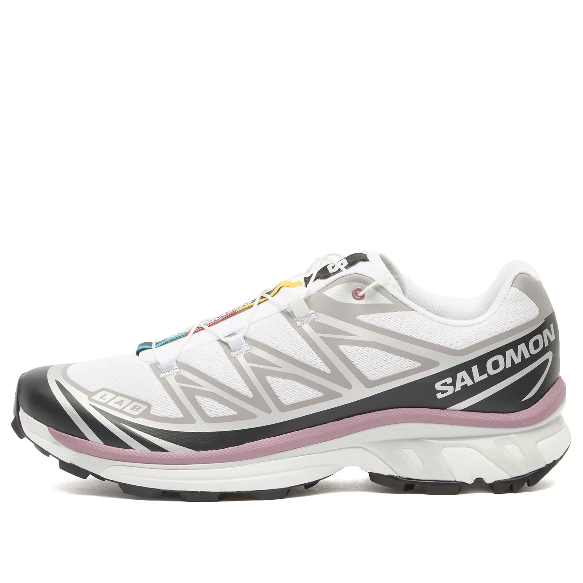 Salomon XT-6 Sneaker White/Black/Dusky Orchid