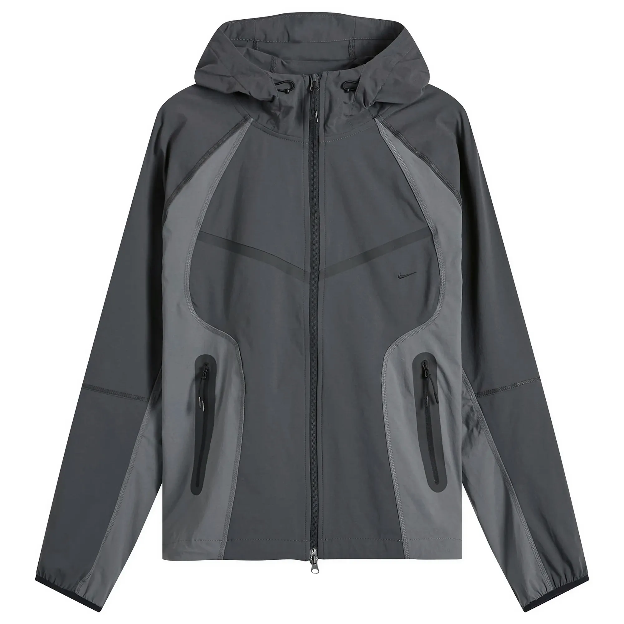 Nike Men's Tech Woven Pro Oversized Jacket Anthracite/Iron Grey/Black