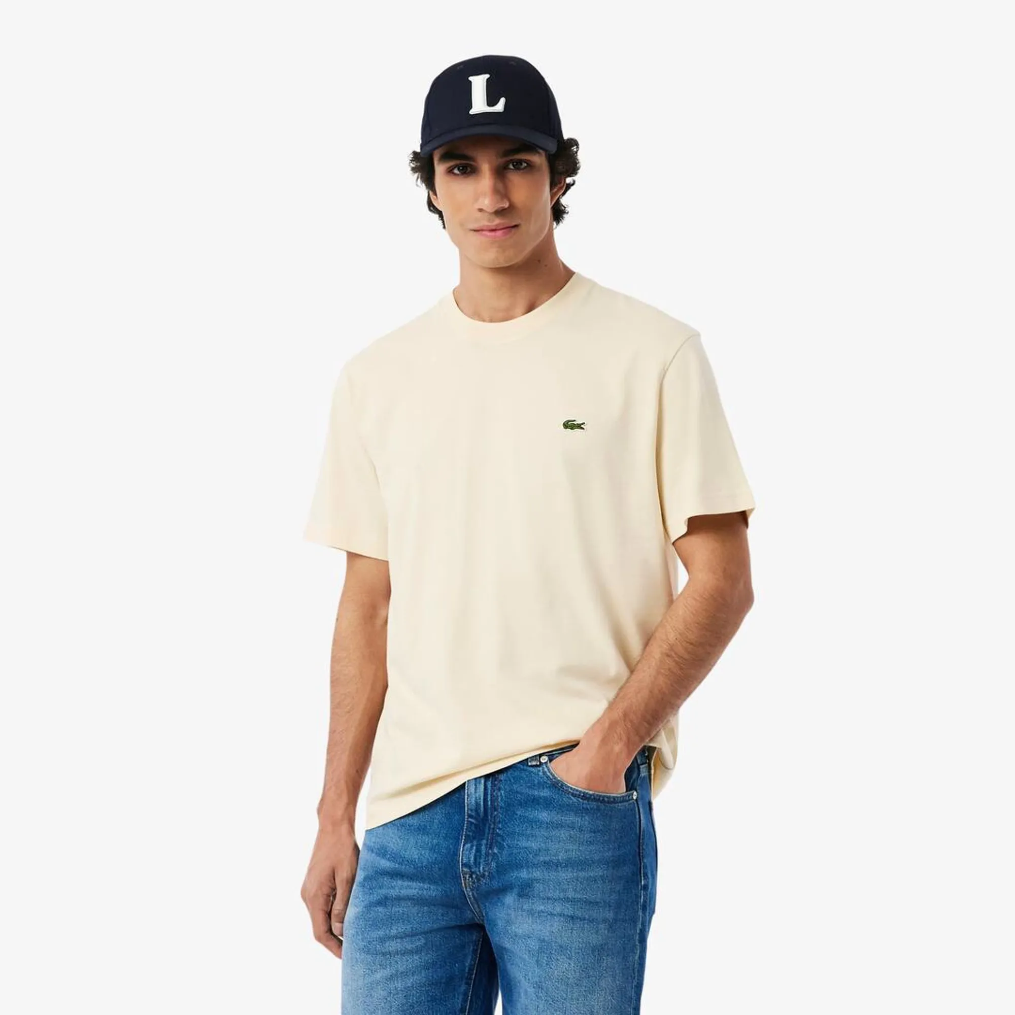 Lacoste Cotton T-shirt - Beige