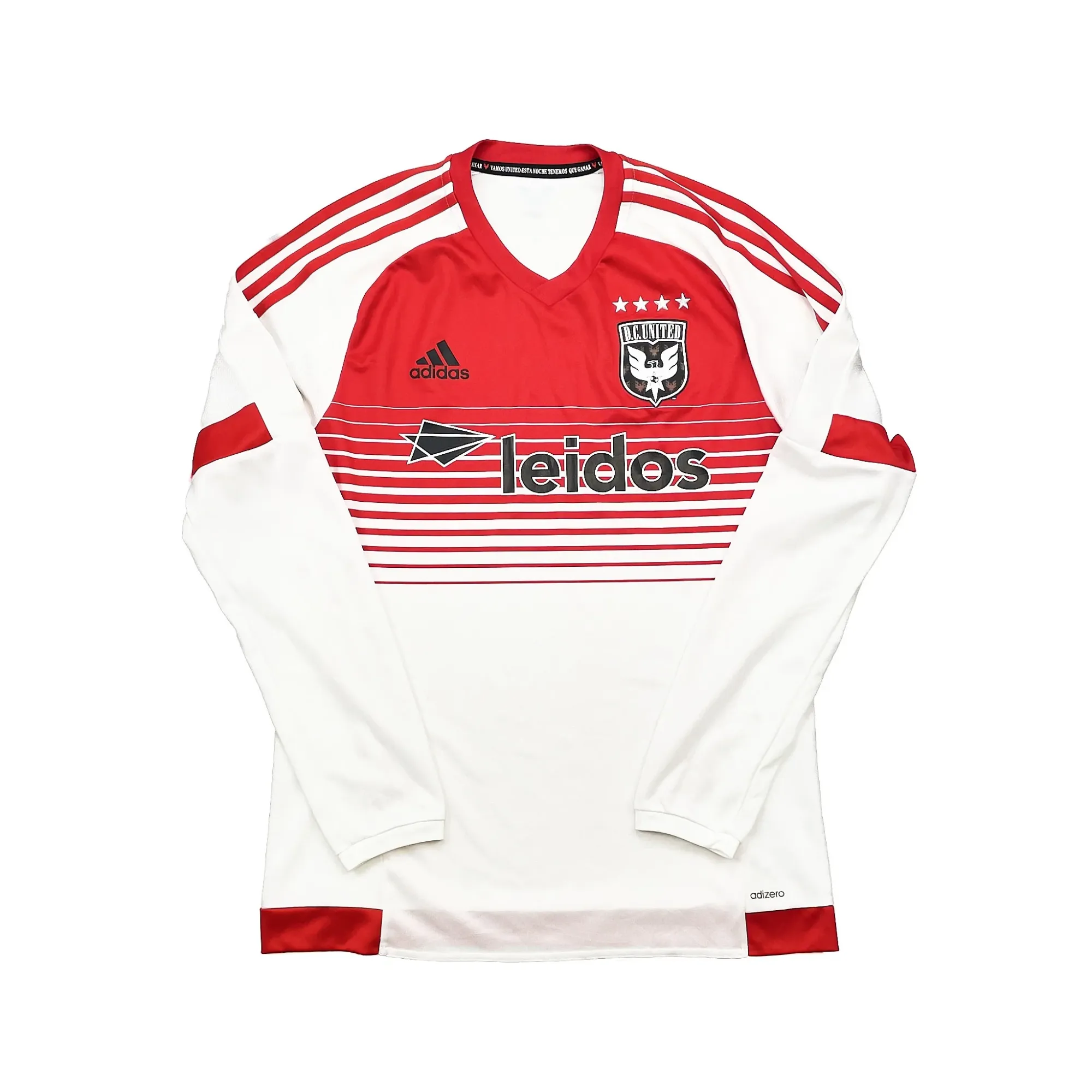 2015 DC United *Player Issue* L/S Away Shirt (M) Adidas | Cult Kits