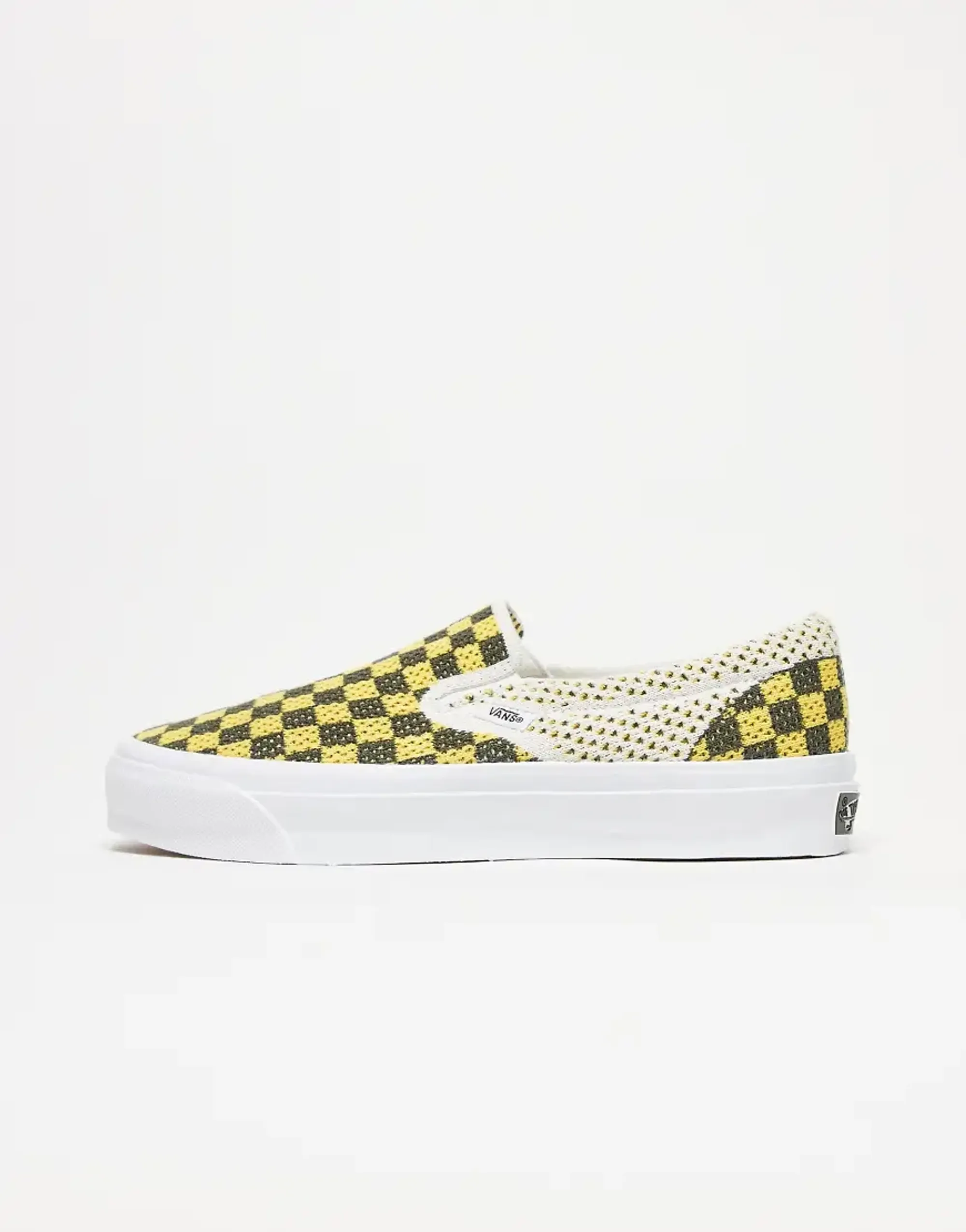 Vans Premium Classic Slip-On 98 In Black/Yellow