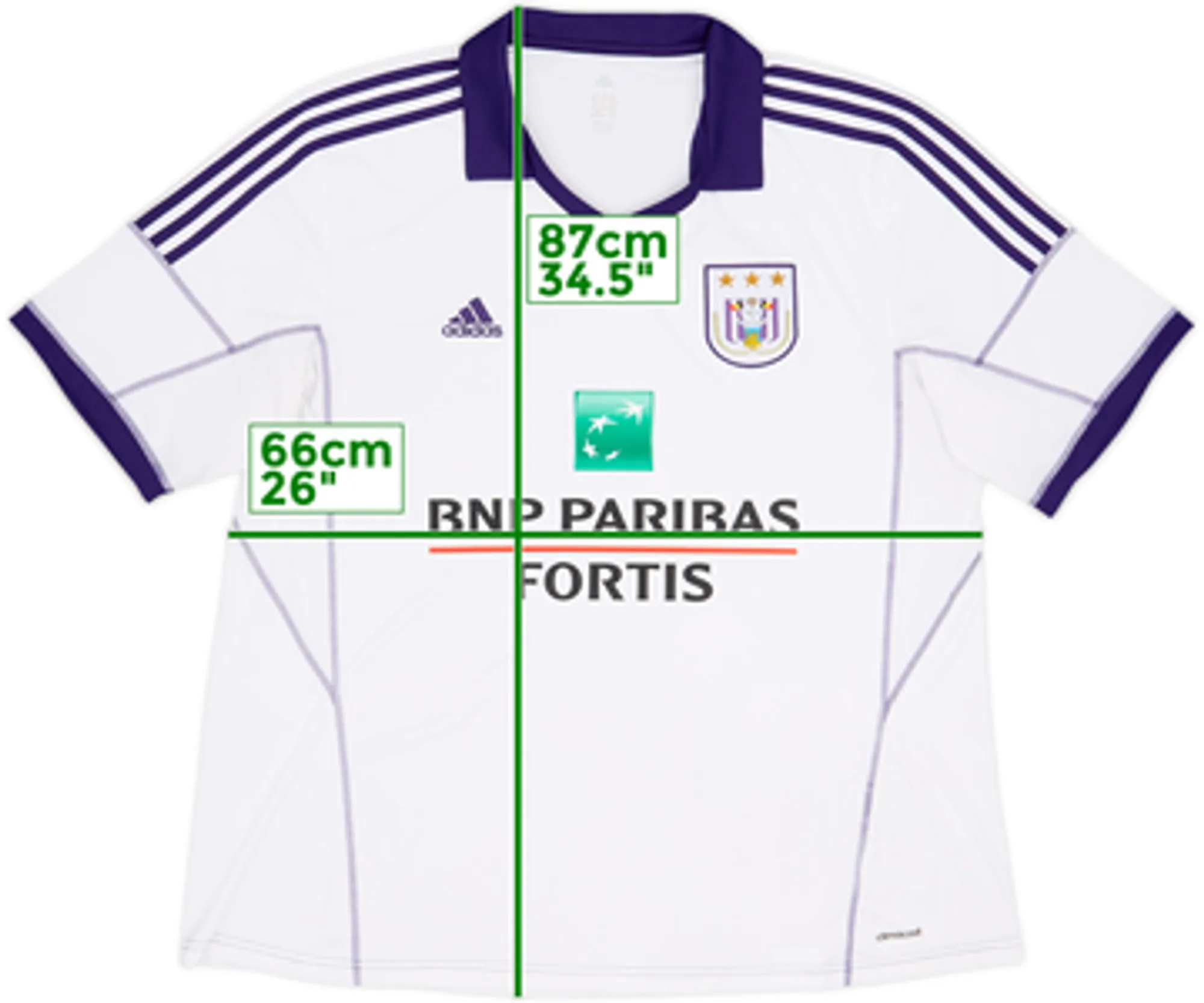 2013-14 Anderlecht Away Shirt - 8/10 - (3XL)
