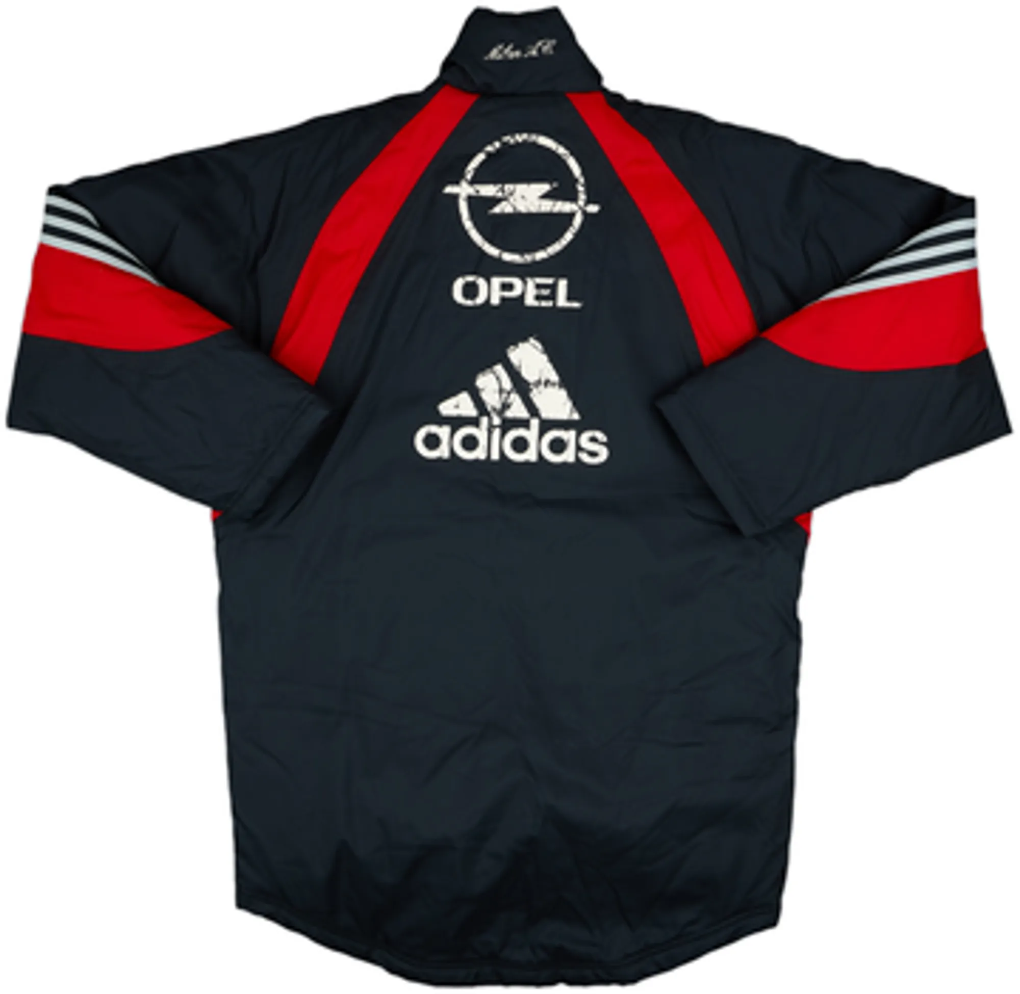 2003-04 AC Milan adidas Hooded Track Jacket - 5/10 - (M)