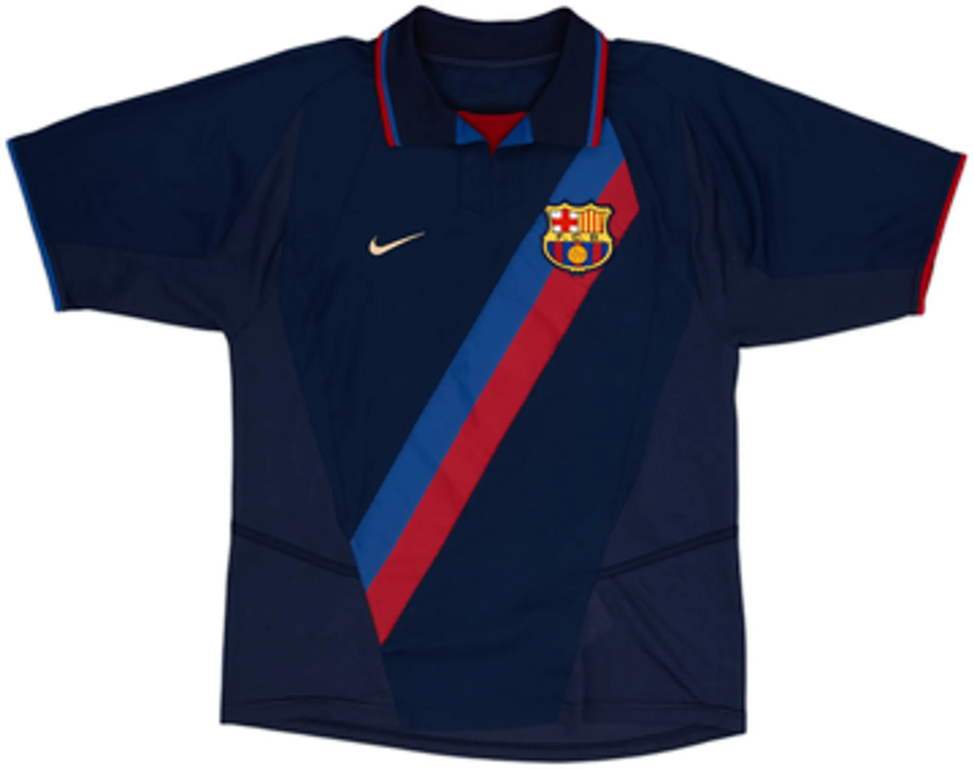 2002-03 Barcelona Away Shirt Xavi #6 - 8/10 - (L)