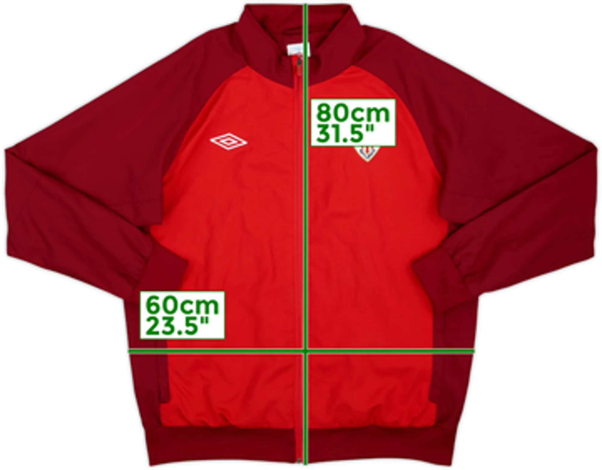 2012-13 Athletic Bilbao Umbro Track Jacket - 10/10 - (XL)
