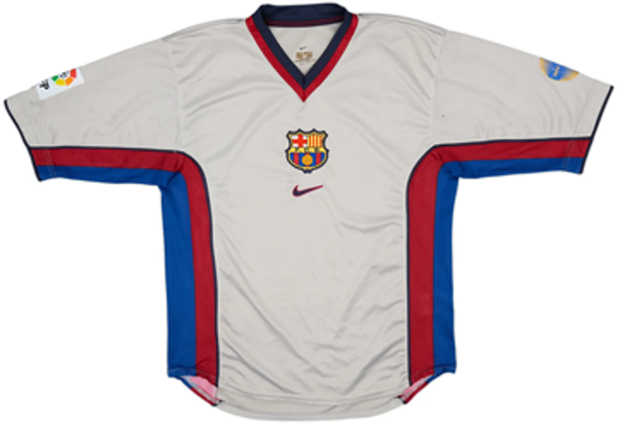 1998-01 Barcelona Away Shirt Rivaldo #11 - 7/10 - (L)