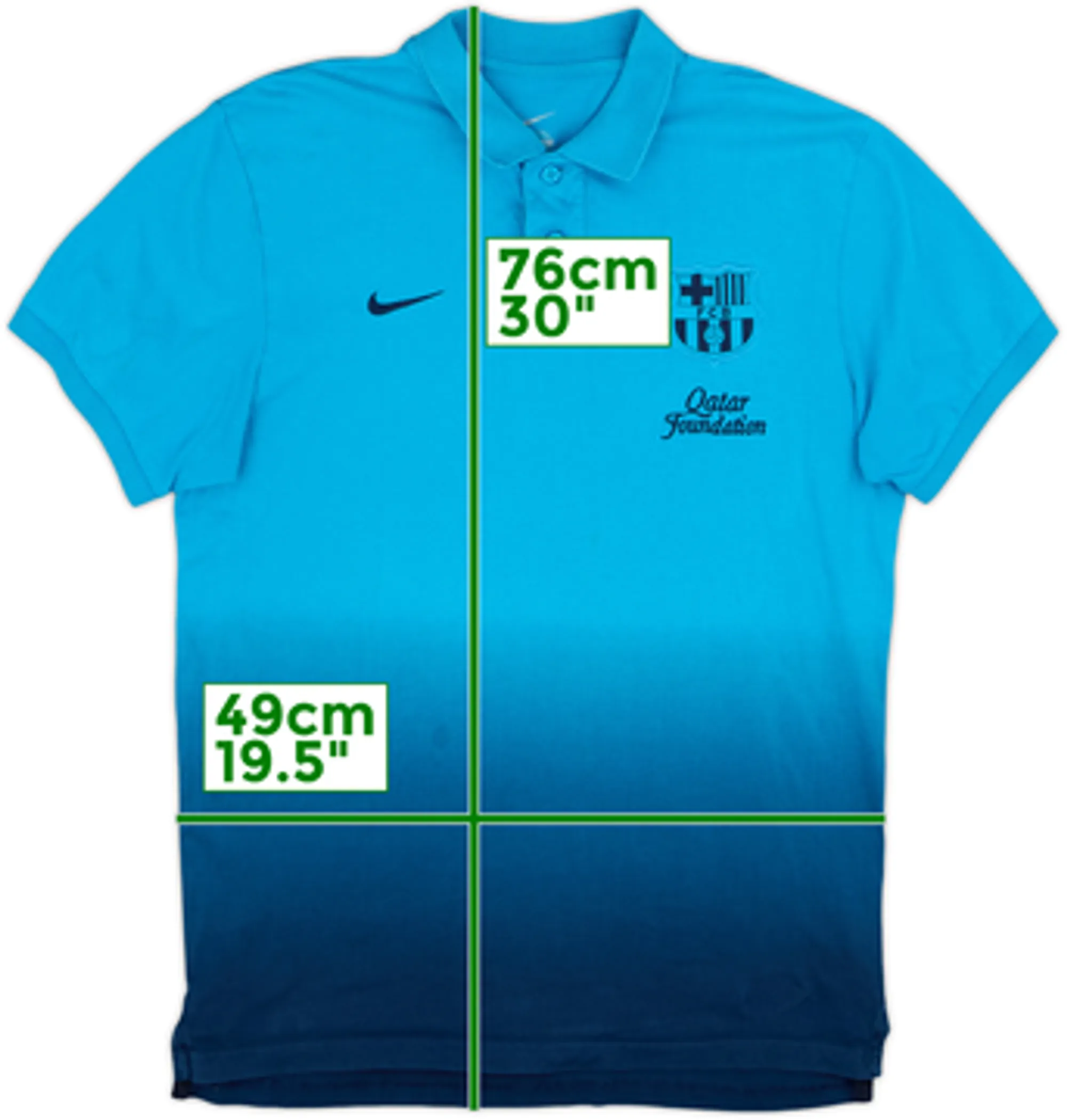 2012-13 Barcelona Nike Polo Shirt - 6/10 - (L)