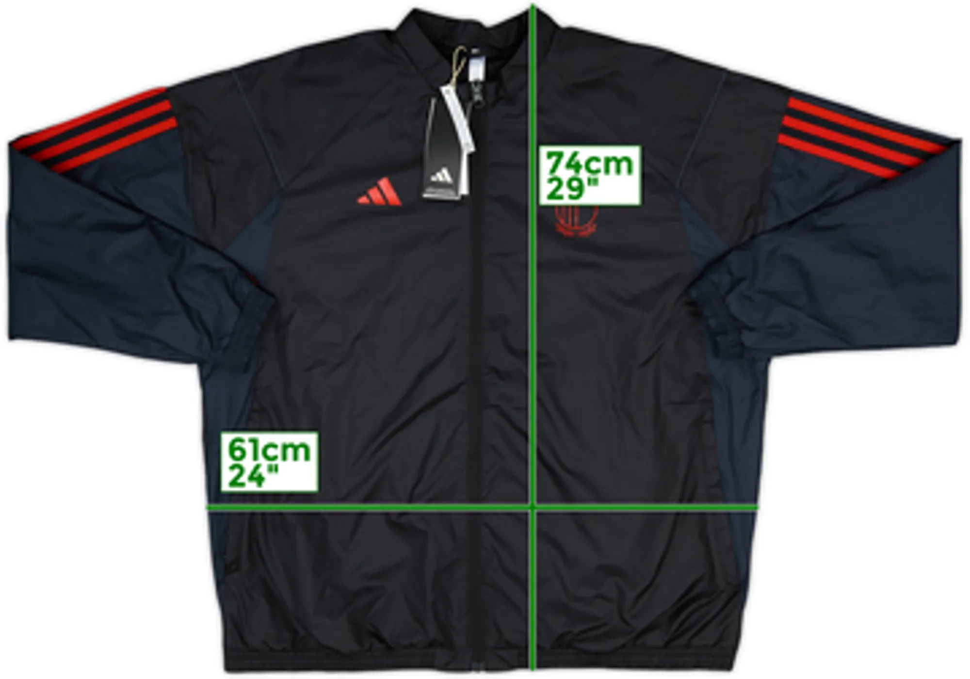2022-23 Belgium adidas Track Jacket (XL)