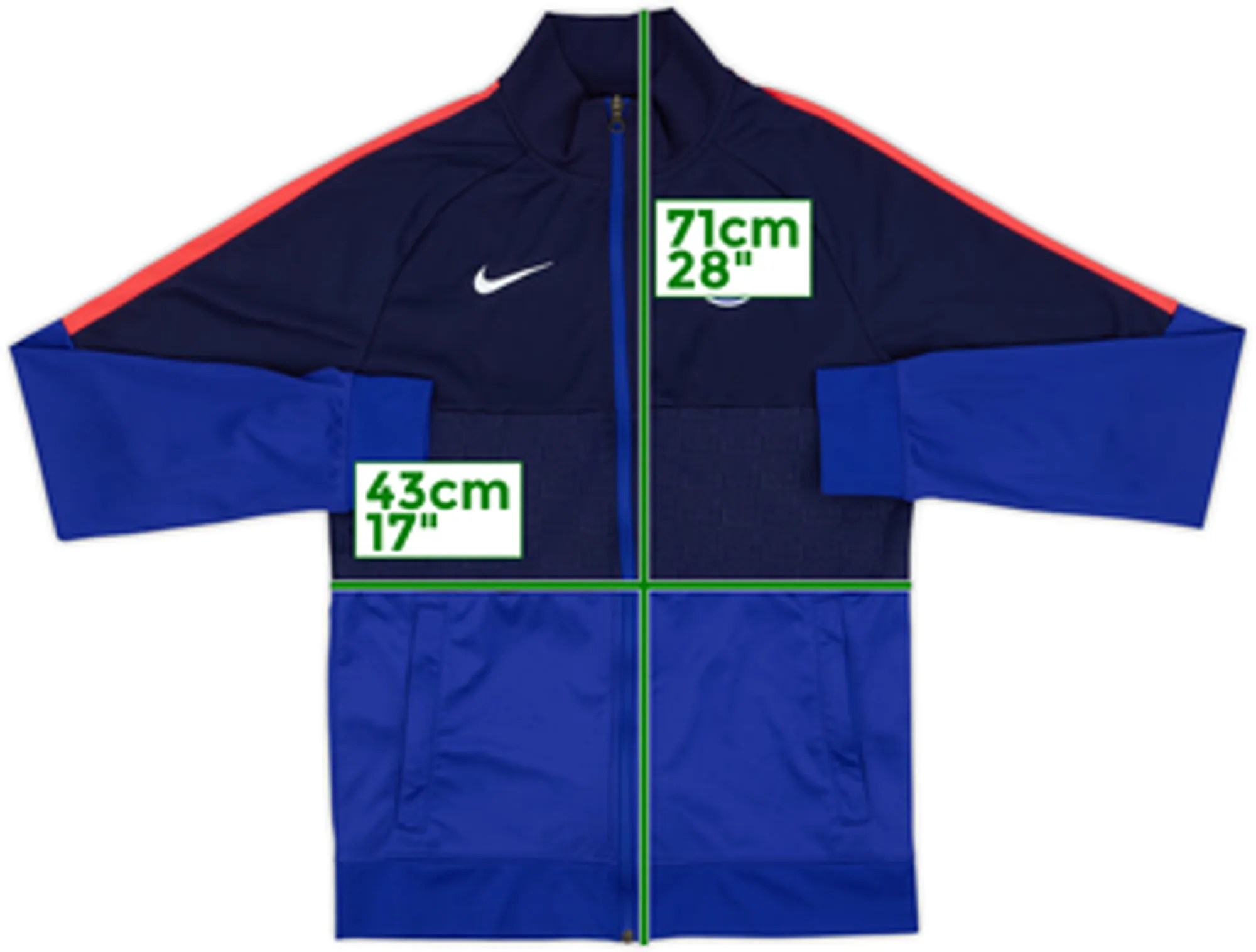 2020-21 Chelsea Nike Track Jacket - 10/10 - (M)