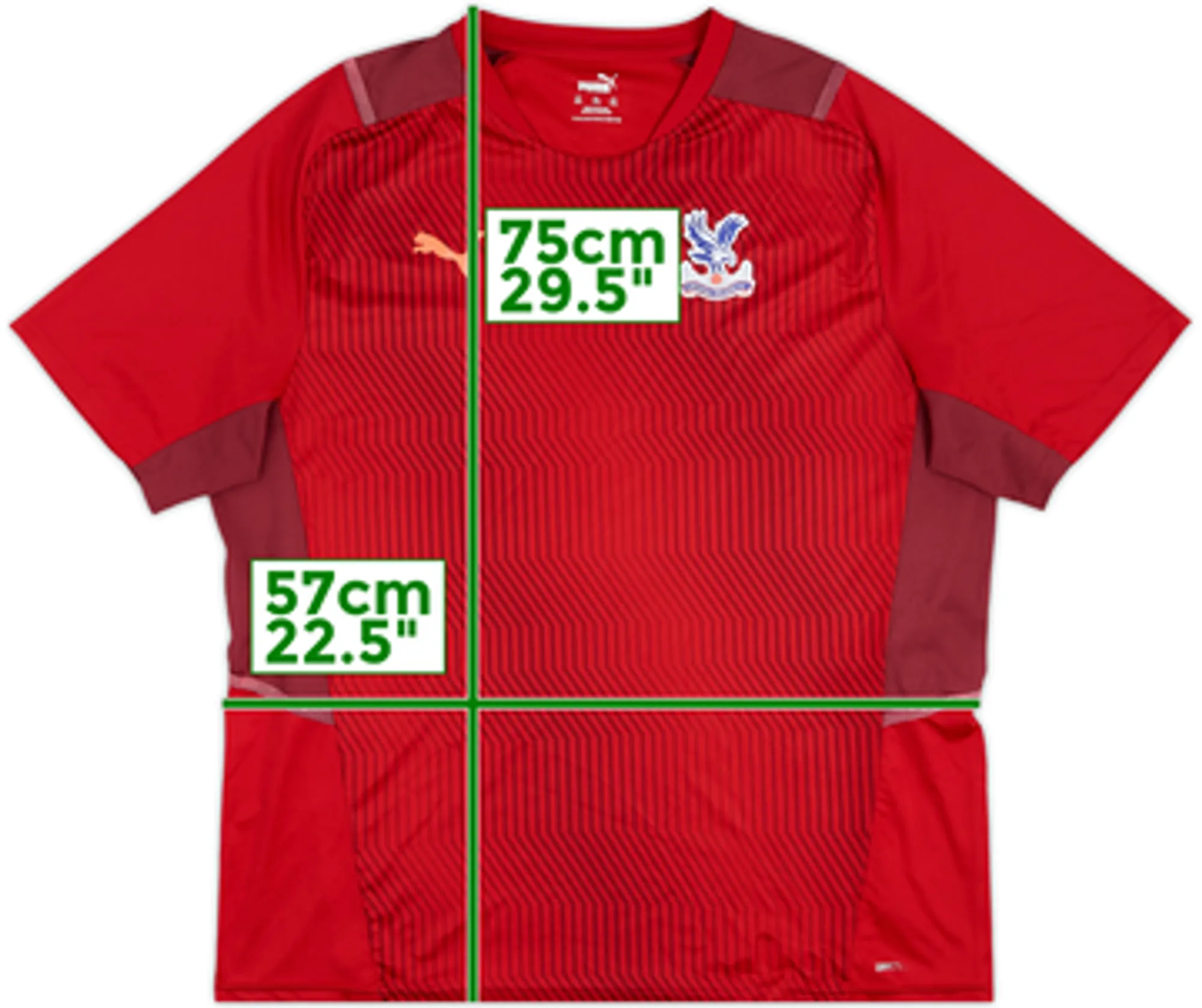 2020-21 Crystal Palace Staff Issue Puma Training Shirt SJ - 8/10 - (XXL)
