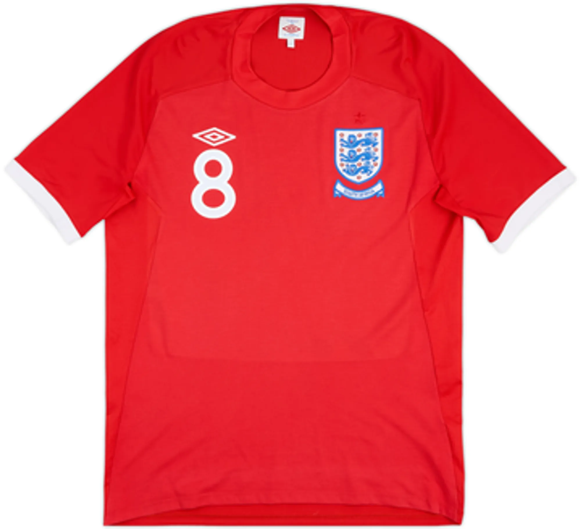 2010-11 England 'South Africa' Away Shirt Lampard #8 - 9/10 - (L)