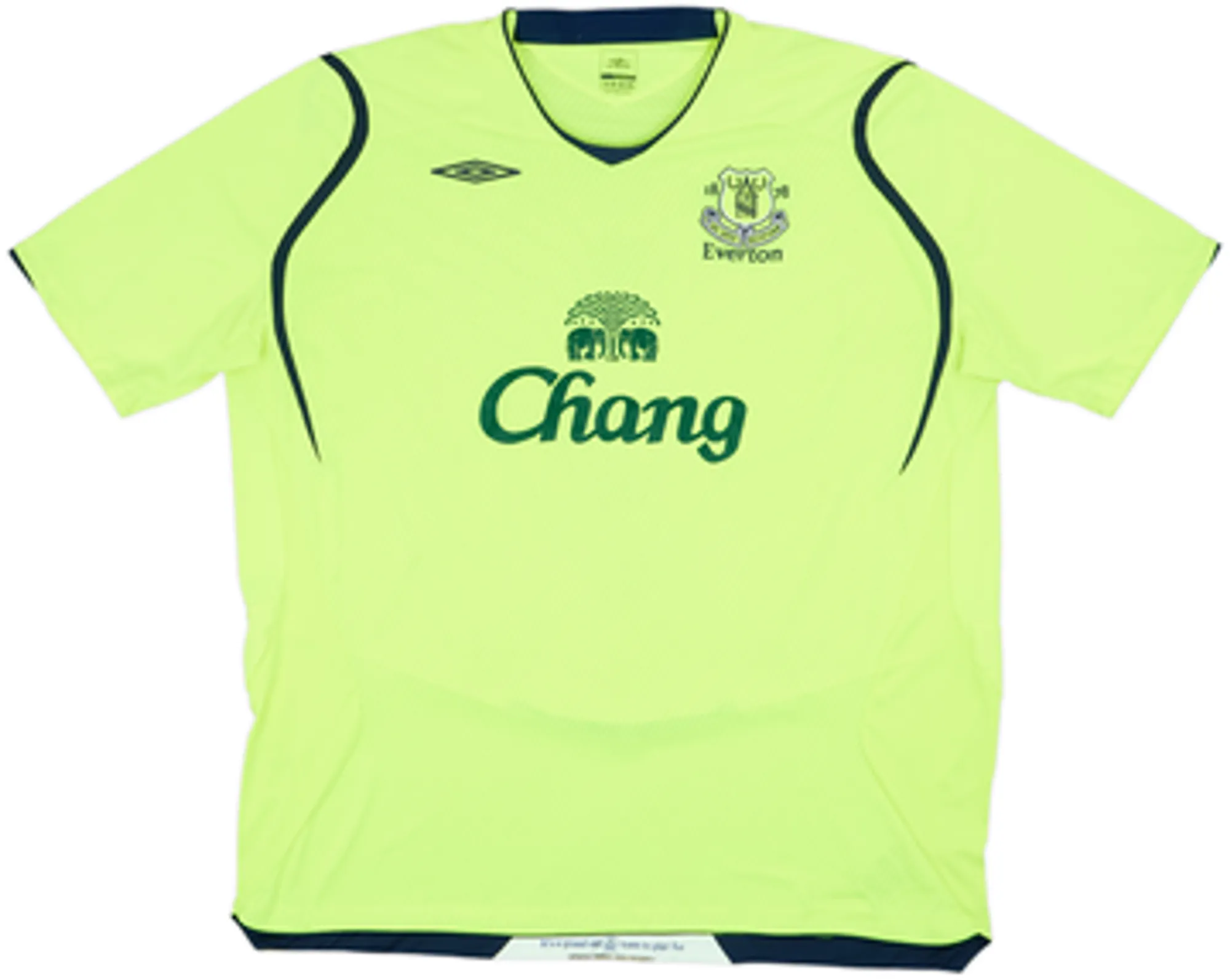 2008-09 Everton Third Shirt Baines #3 - 8/10 - (XL)