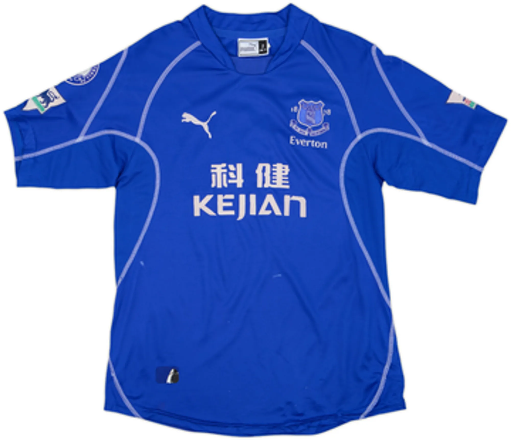 2002-03 Everton Home Shirt C. Mooney #18 - 5/10 - (S)