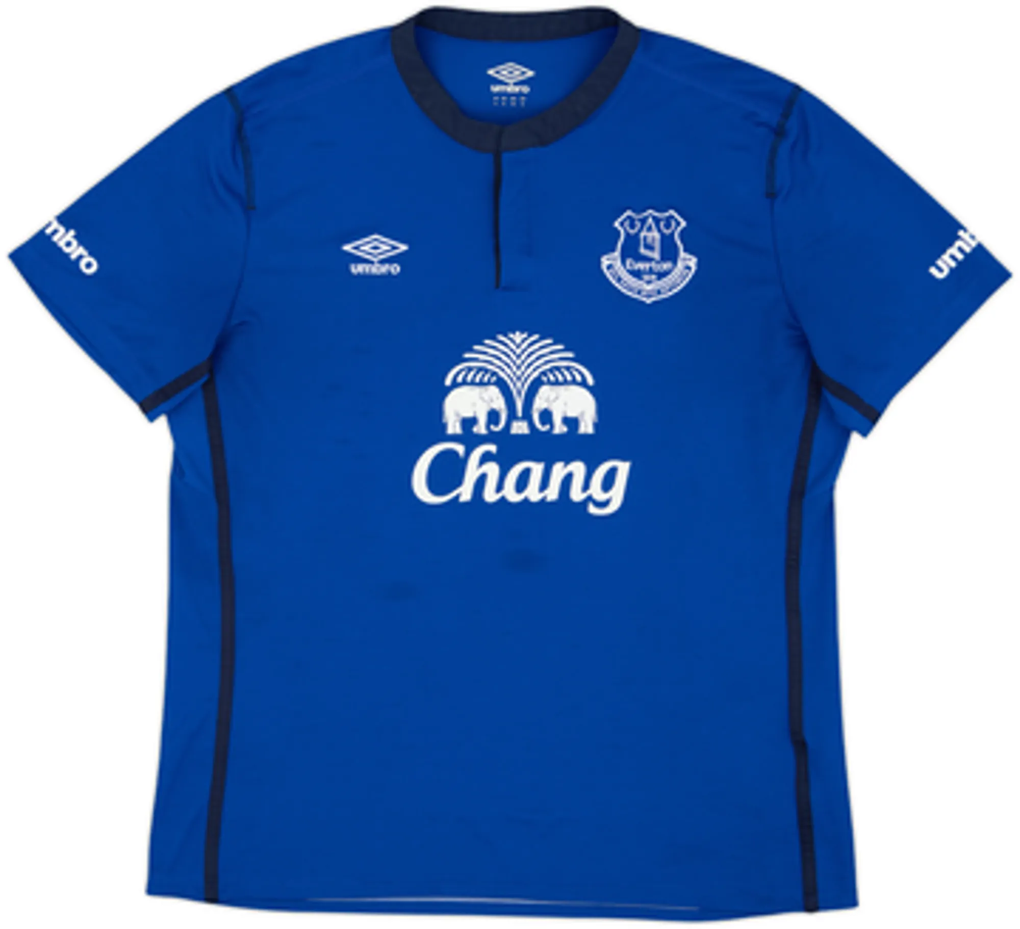 2014-15 Everton Home Shirt Oviedo #8 - 8/10 - (XL)