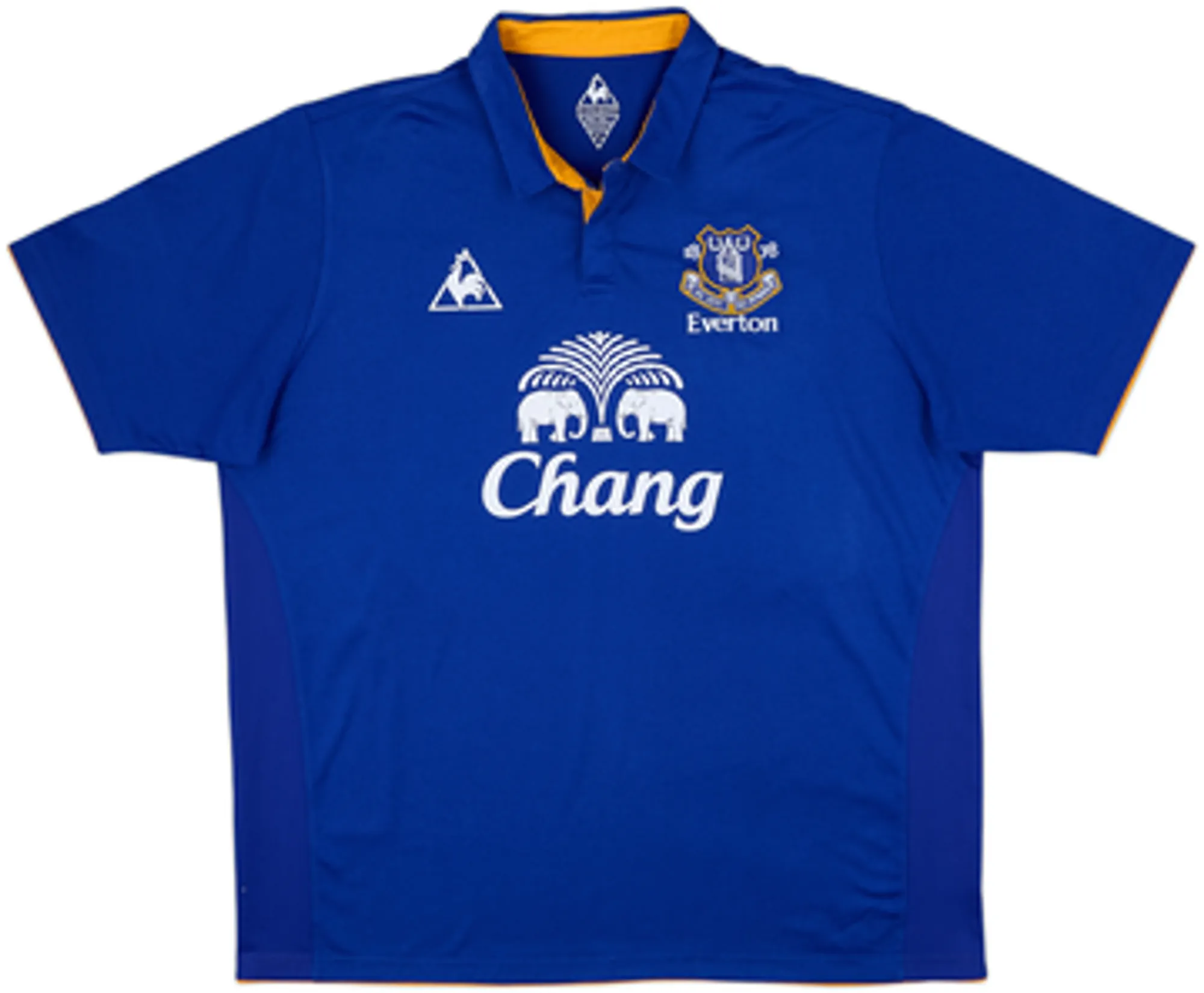 2011-12 Everton Home Shirt Baines #3 - 10/10 - (XL)