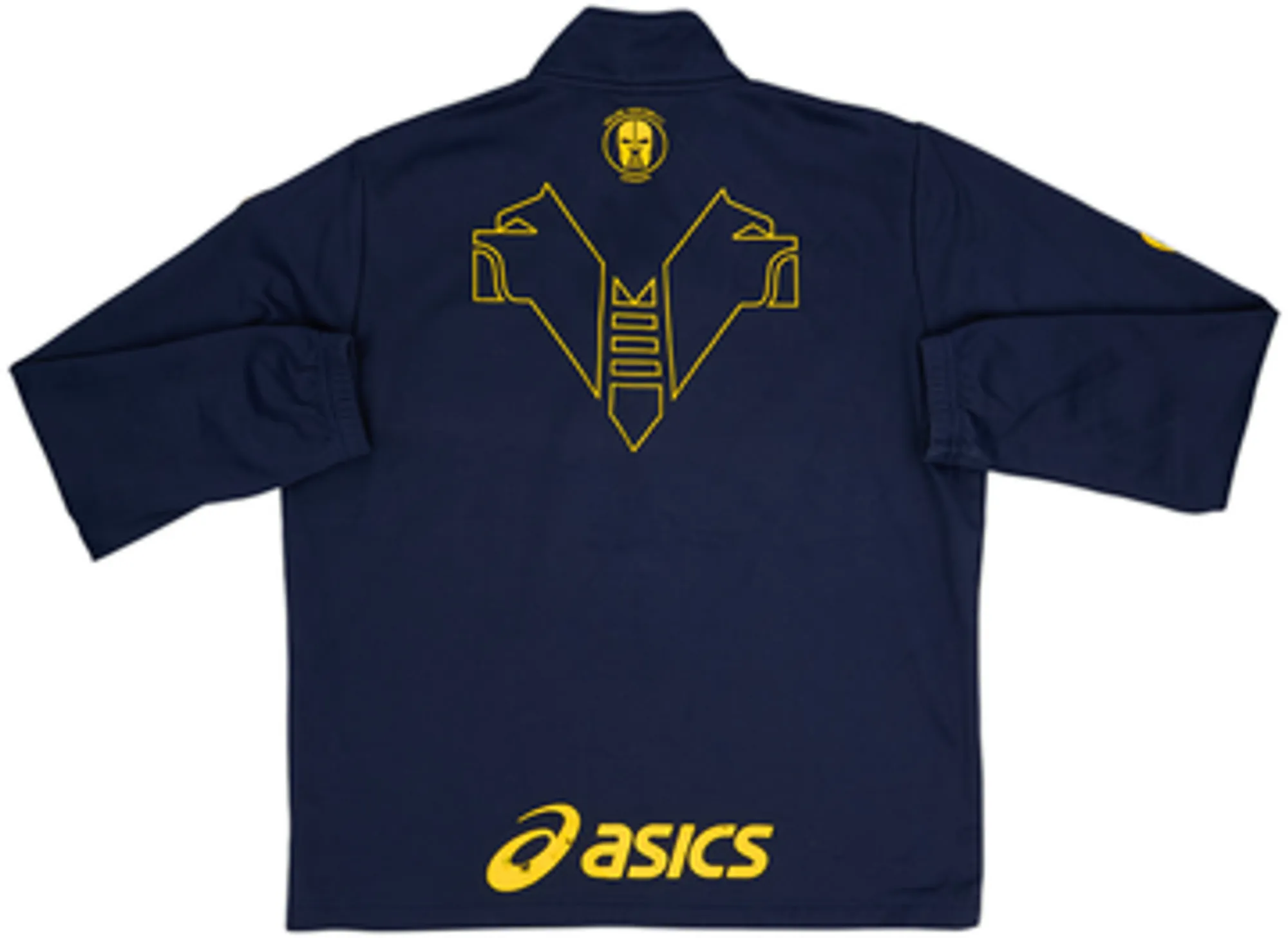 2007-08 Hellas Verona Asics 1/Z Zip Drill Top - 7/10 - (L)