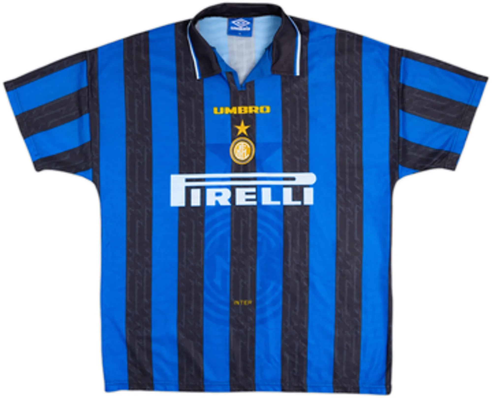 1996-97 Inter Milan Home Shirt Zanetti #4 - 8/10 - (XL)