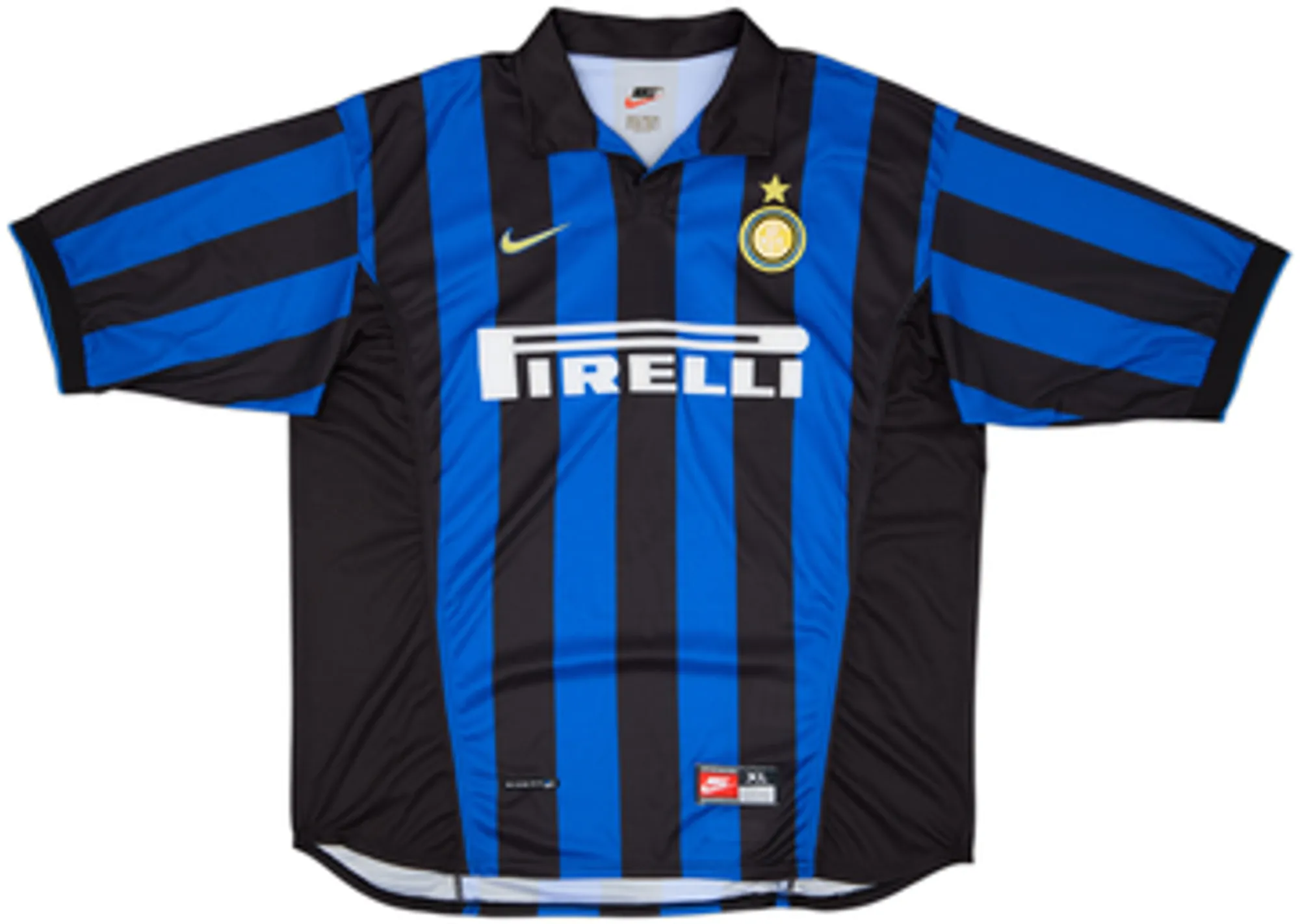 1998-99 Inter Milan Home Shirt Ronaldo #9 - 6/10 - (XL)