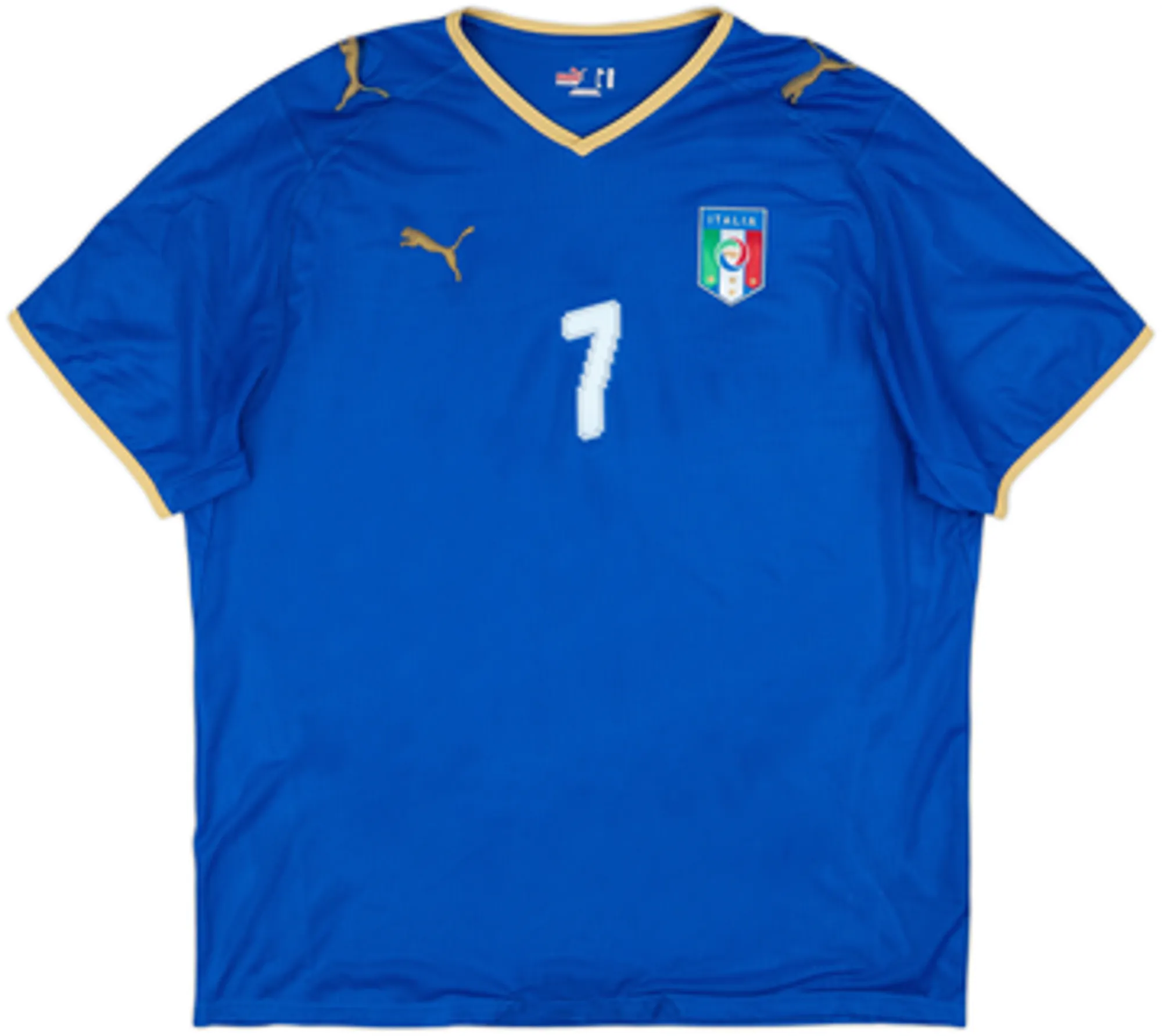 2007-08 Italy Home Shirt Del Piero #7 - 5/10 - (XL)