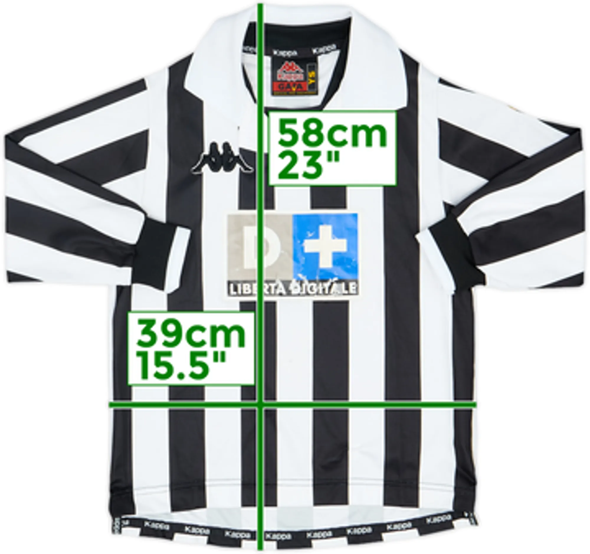 1999-00 Juventus Home L/S Shirt - 6/10 - (S.Boys)