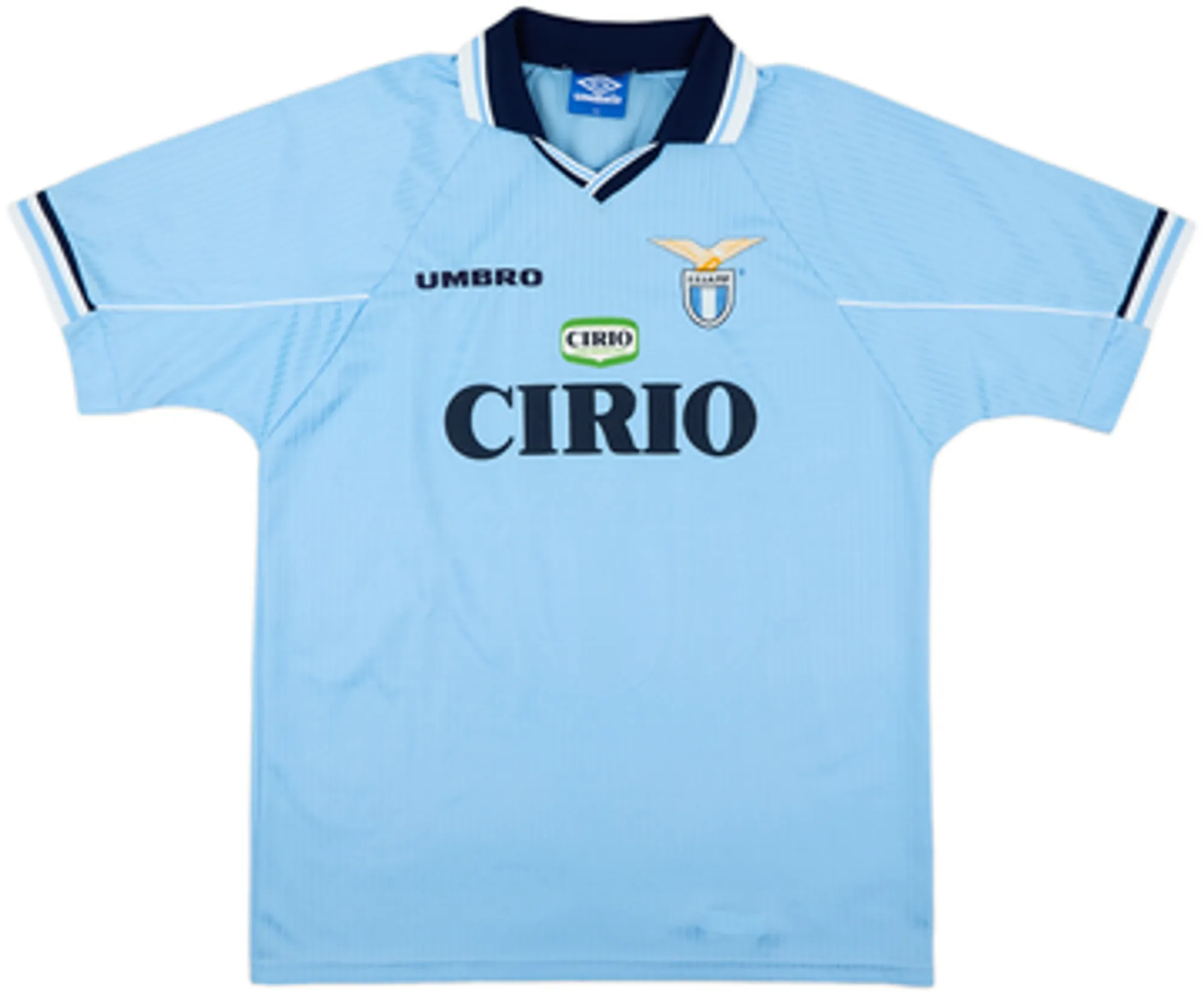 1996-97 Lazio Home Shirt Favalli #5 - 8/10 - (XL)