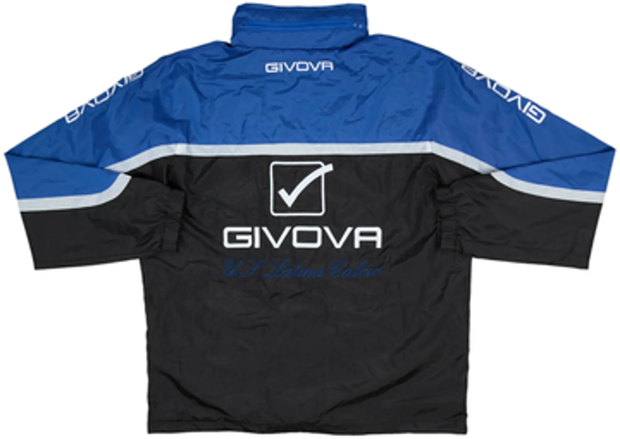 2014-15 Latina Calcio Givova Hooded Rain Jacket (L)
