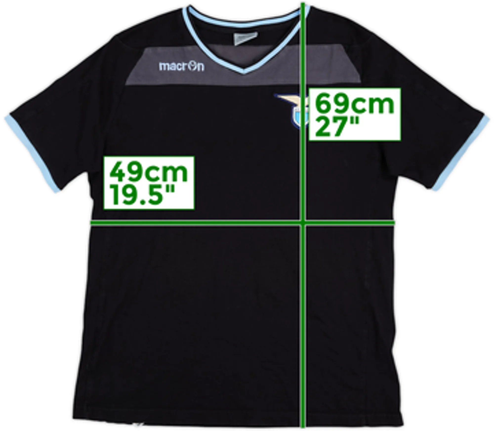 2012-13 Lazio Macron Training Shirt - 8/10 - (XXL)