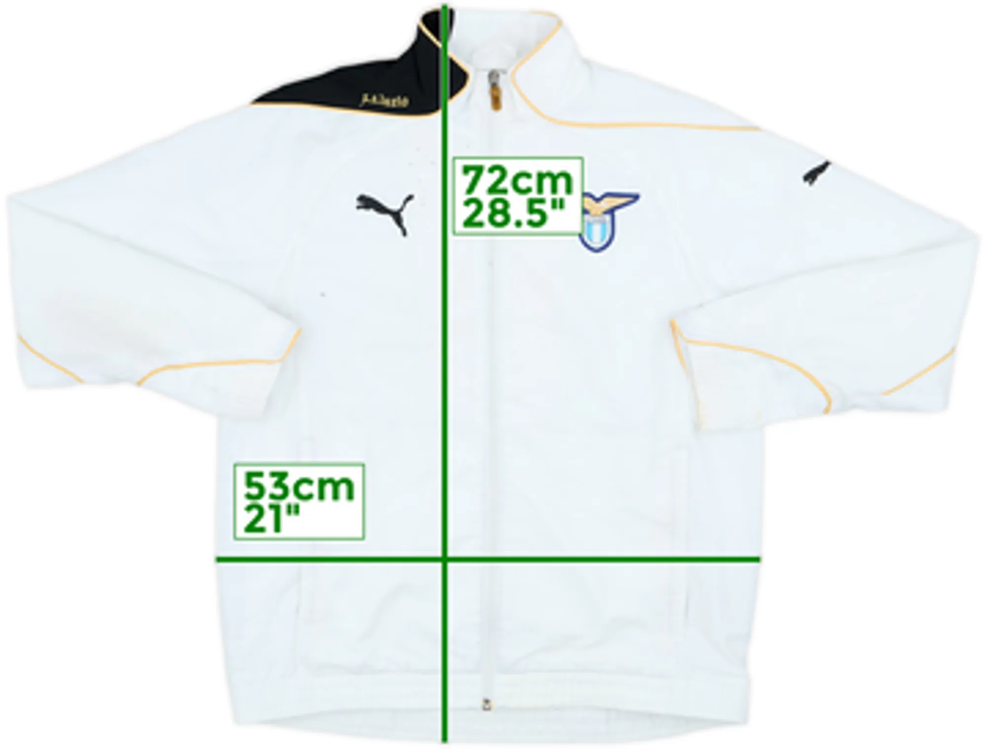 2010-11 Lazio Puma Track Jacket - 5/10 - (M)