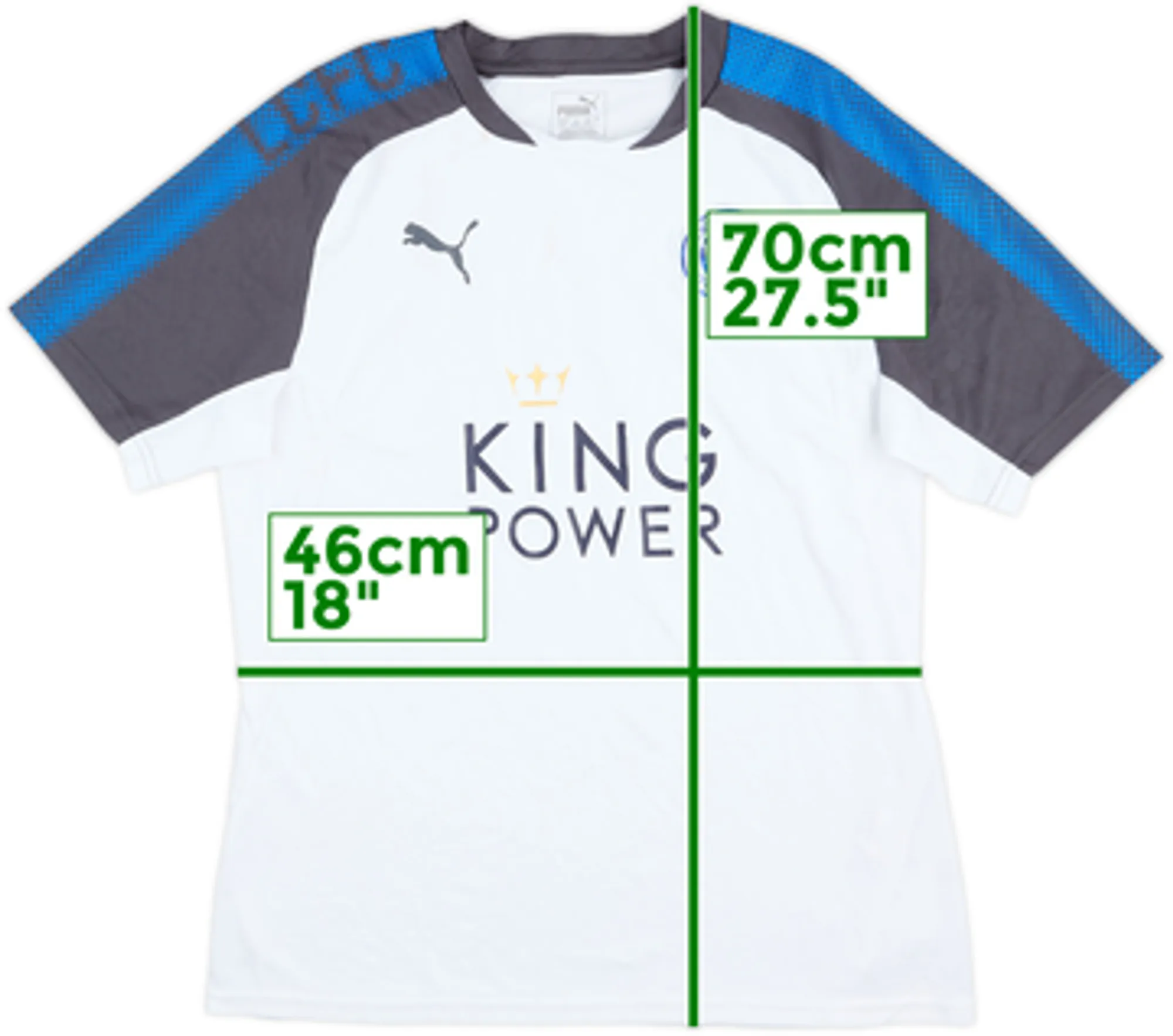 2017-18 Leicester City Puma Training Shirt - 7/10 - (L)