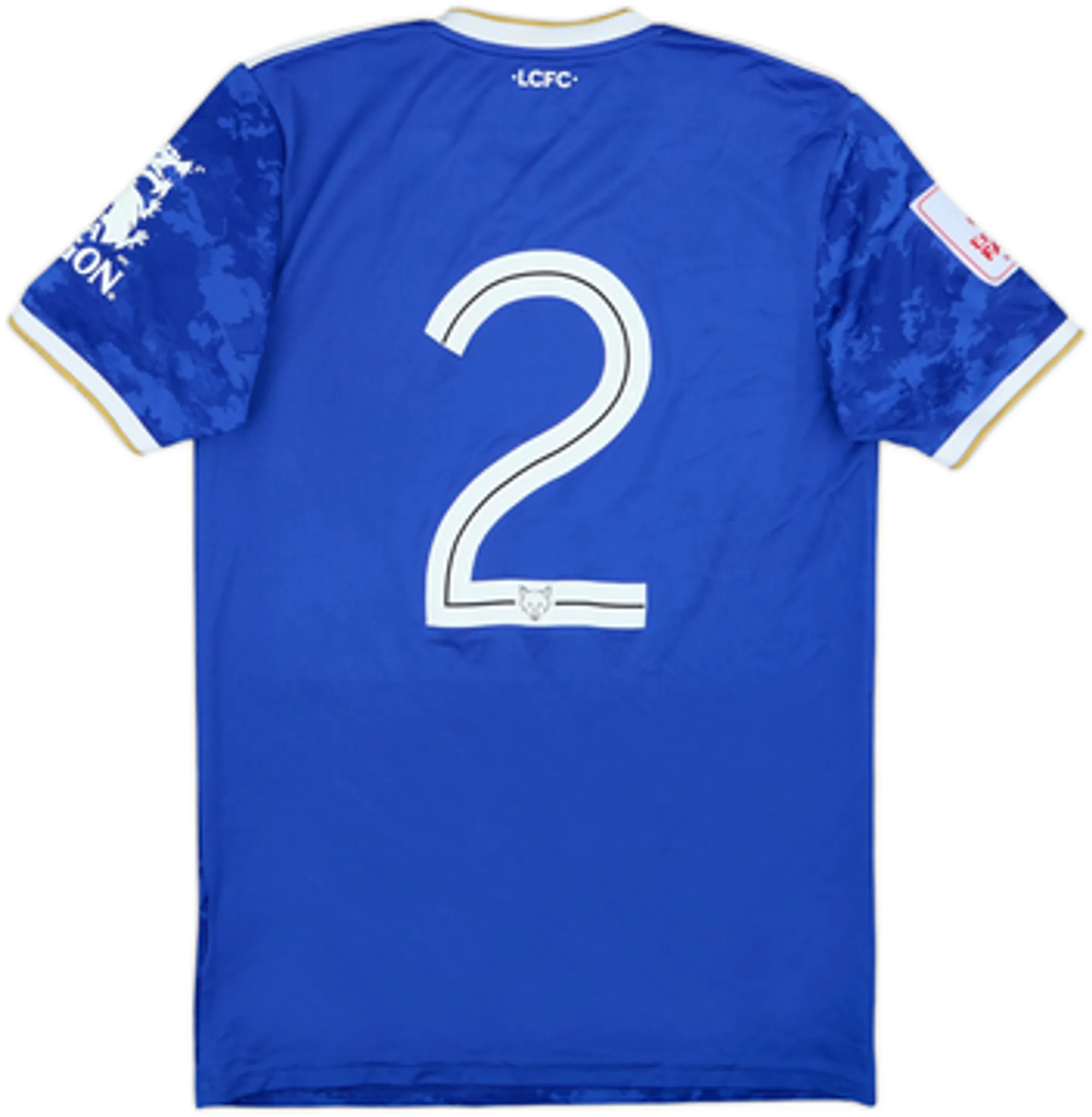 2021-22 Leicester Home Shirt #2 - 8/10 - (S)