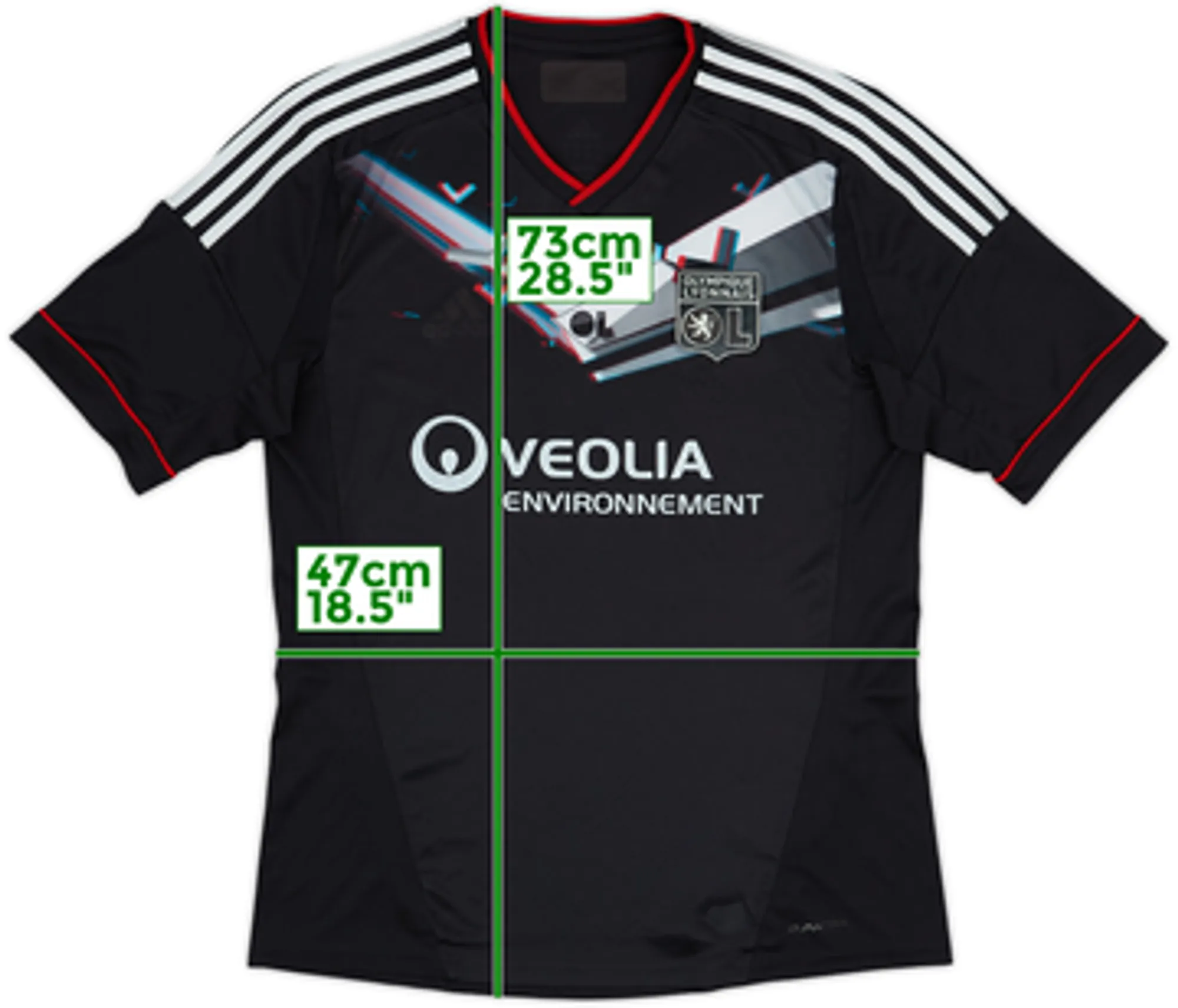 2012-13 Lyon Third Shirt - 4/10 - (XL.Boys)