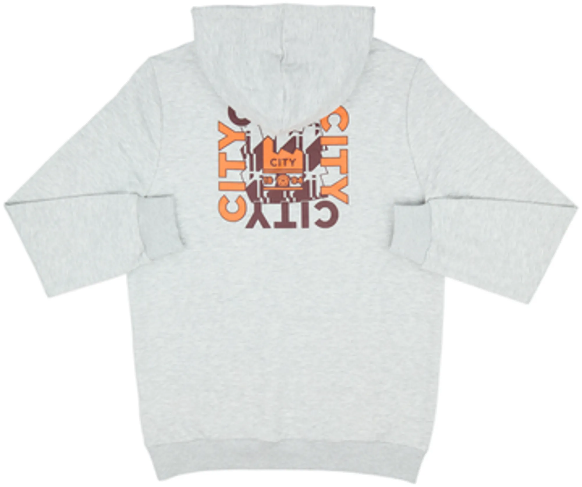 2023-24 Manchester City Puma Hooded Sweat Top (L)