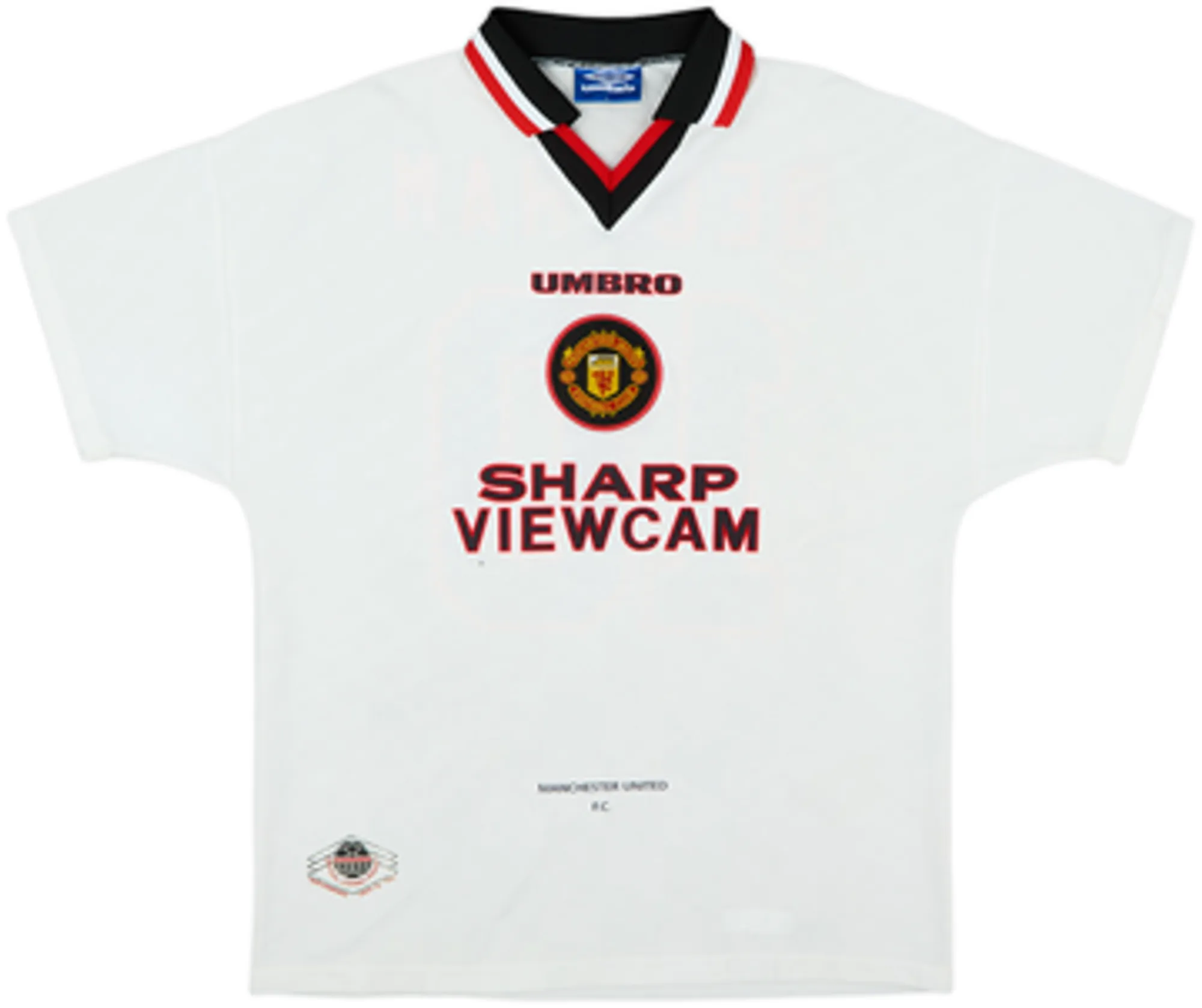 1996-97 Manchester United Away Shirt Beckham #10 - 6/10 - (L)