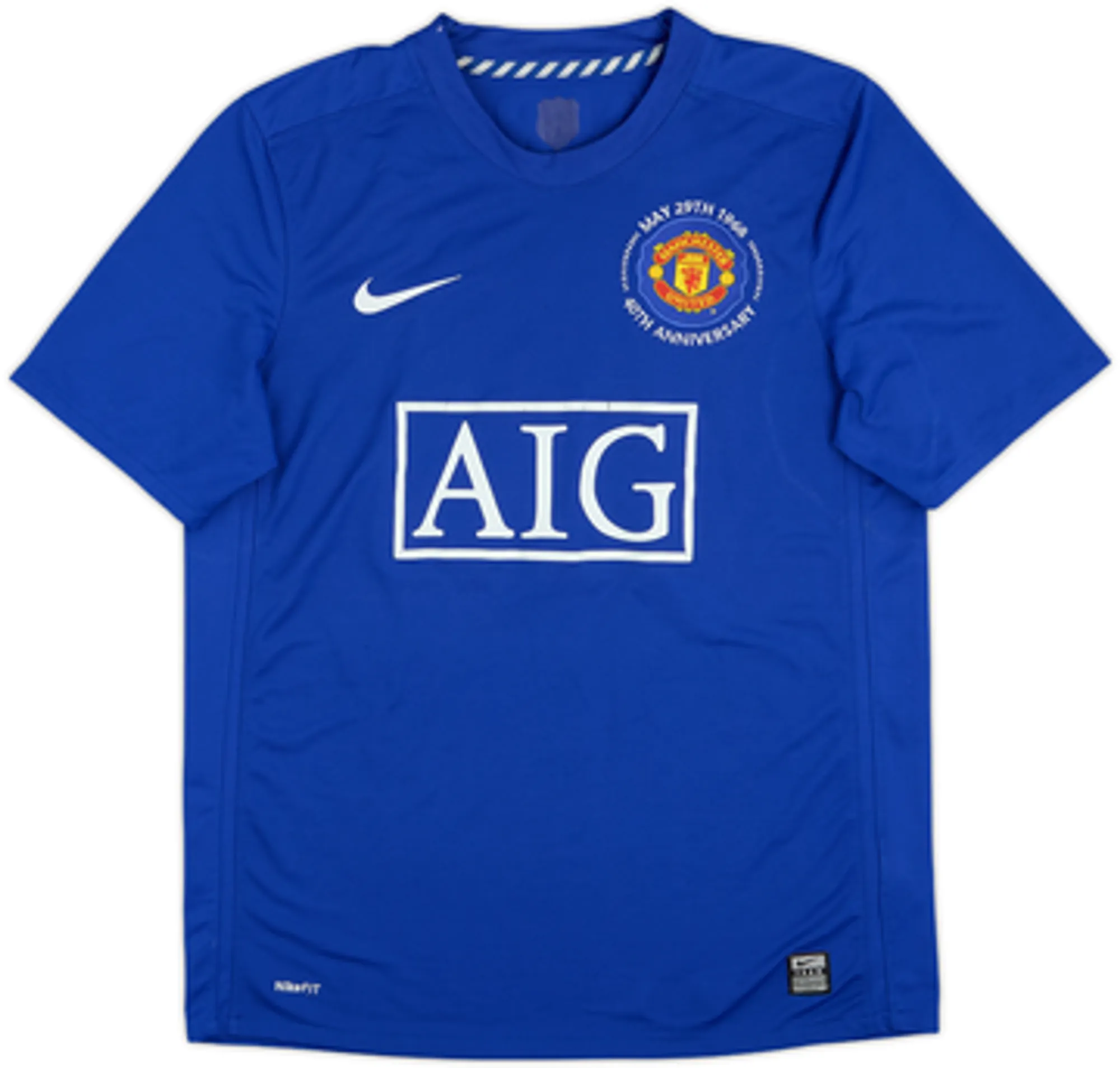 2008-09 Manchester United Third Shirt Evra #3 - 7/10 - (M)